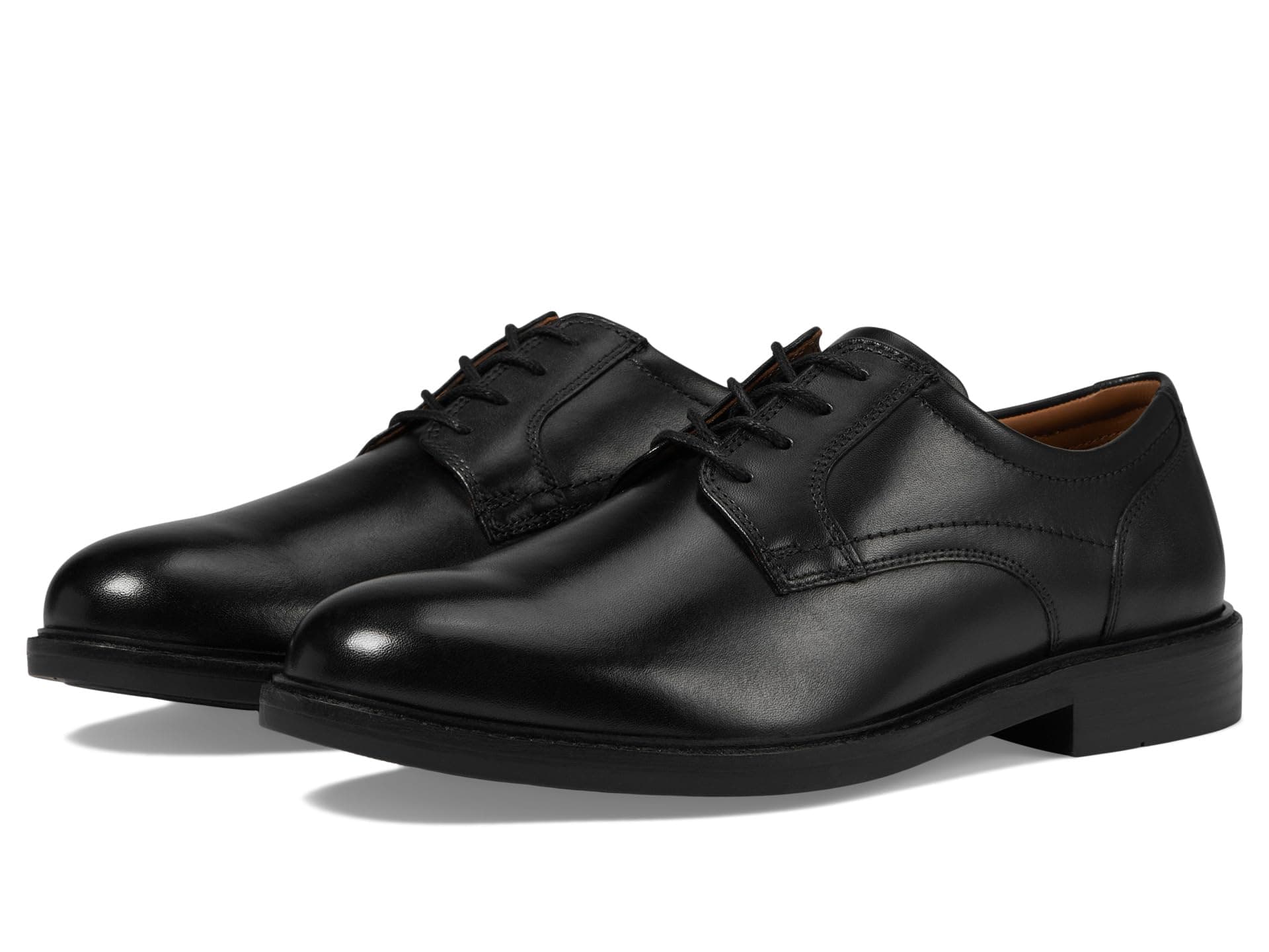 Johnston & Murphy Mason Plain Toe — cor Preto