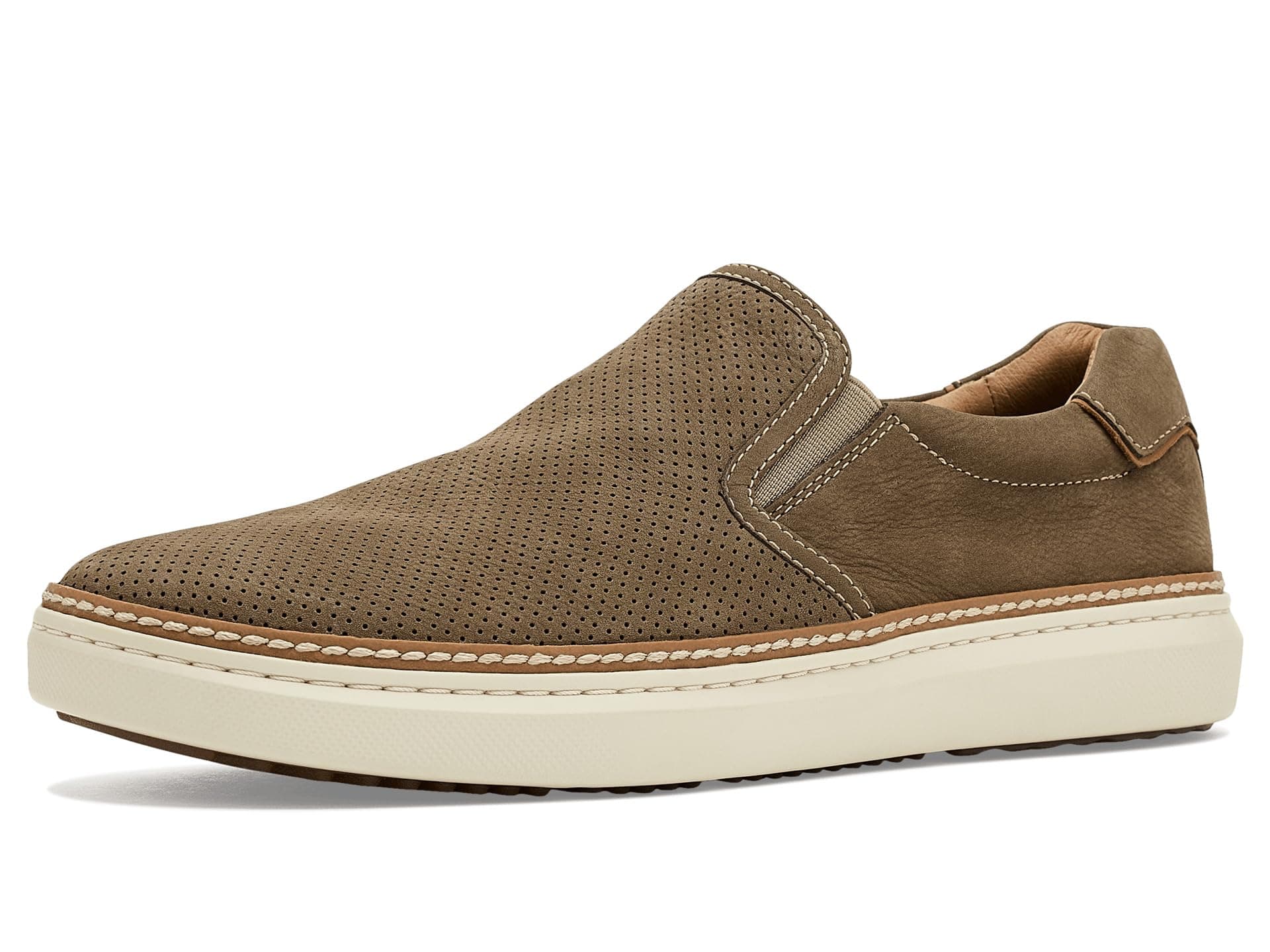 Johnston & Murphy Mcguffey 2 Perfed Slip-On — cor Bege