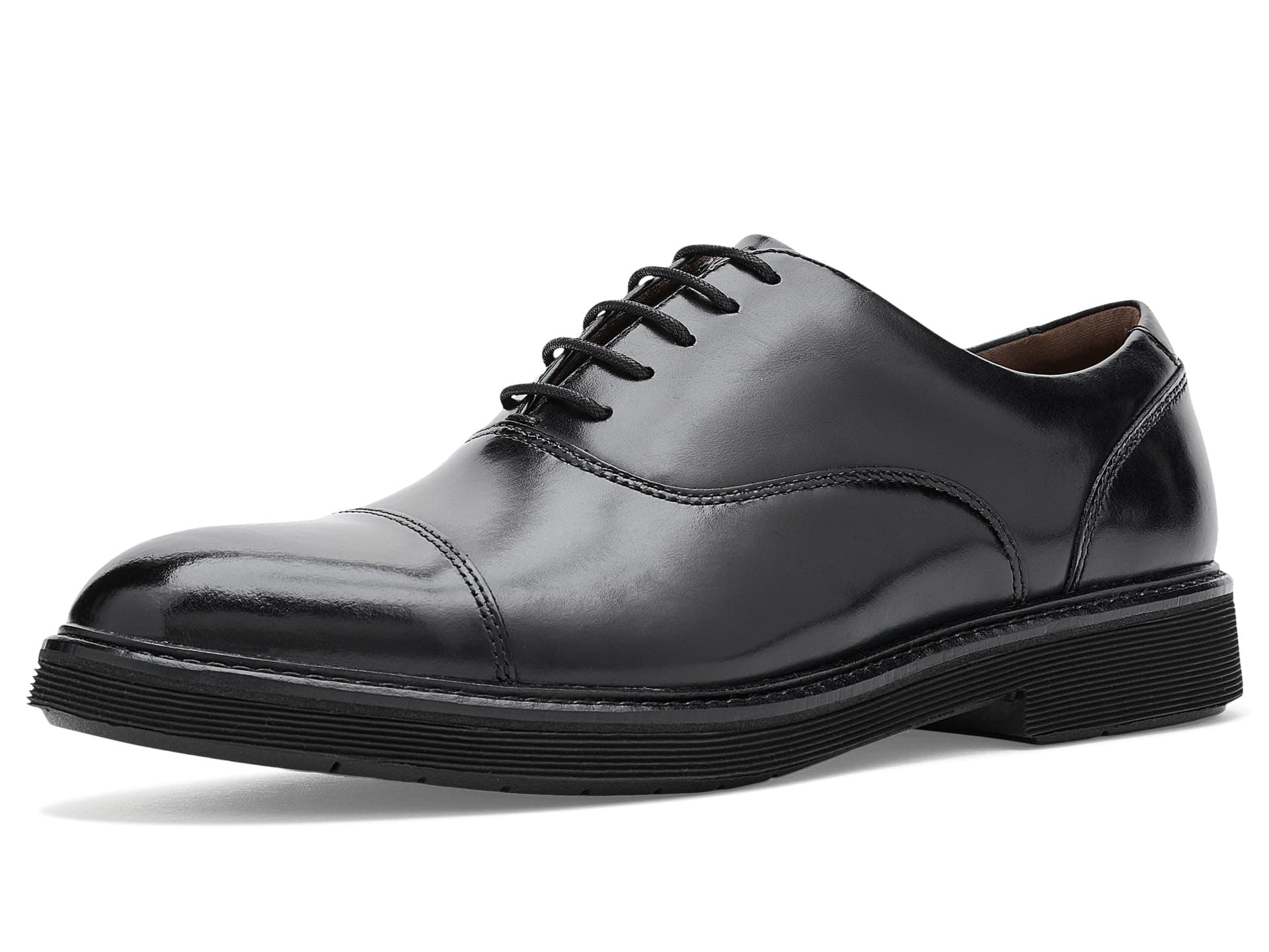 Johnston & Murphy Tyson Dress Cap Toe — cor Preto