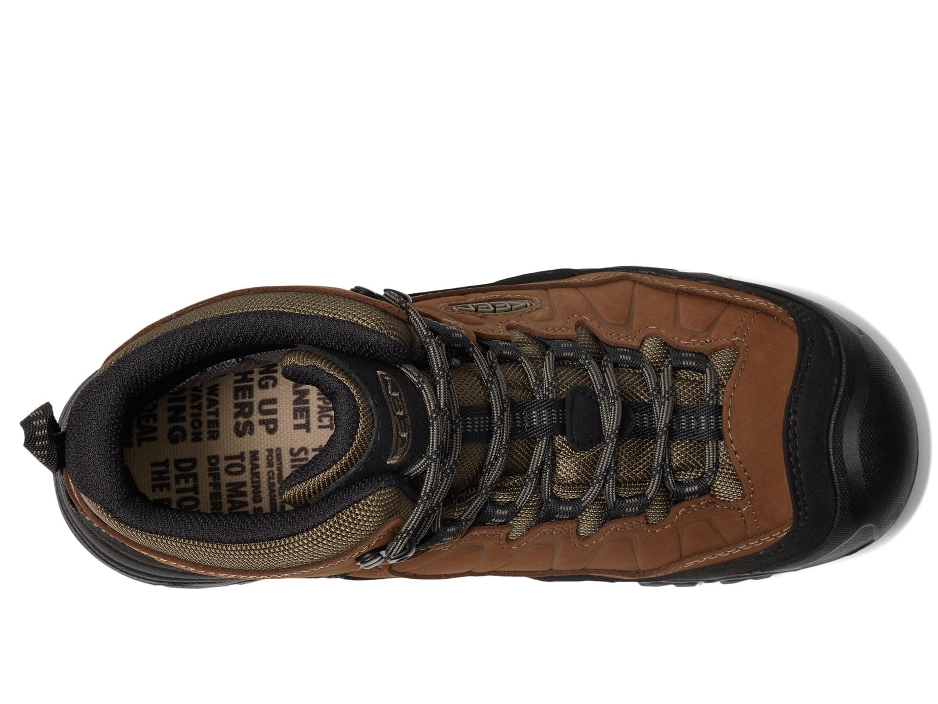KEEN Targhee 4 Mid Height Durable Comfortable Waterproof — vista 3