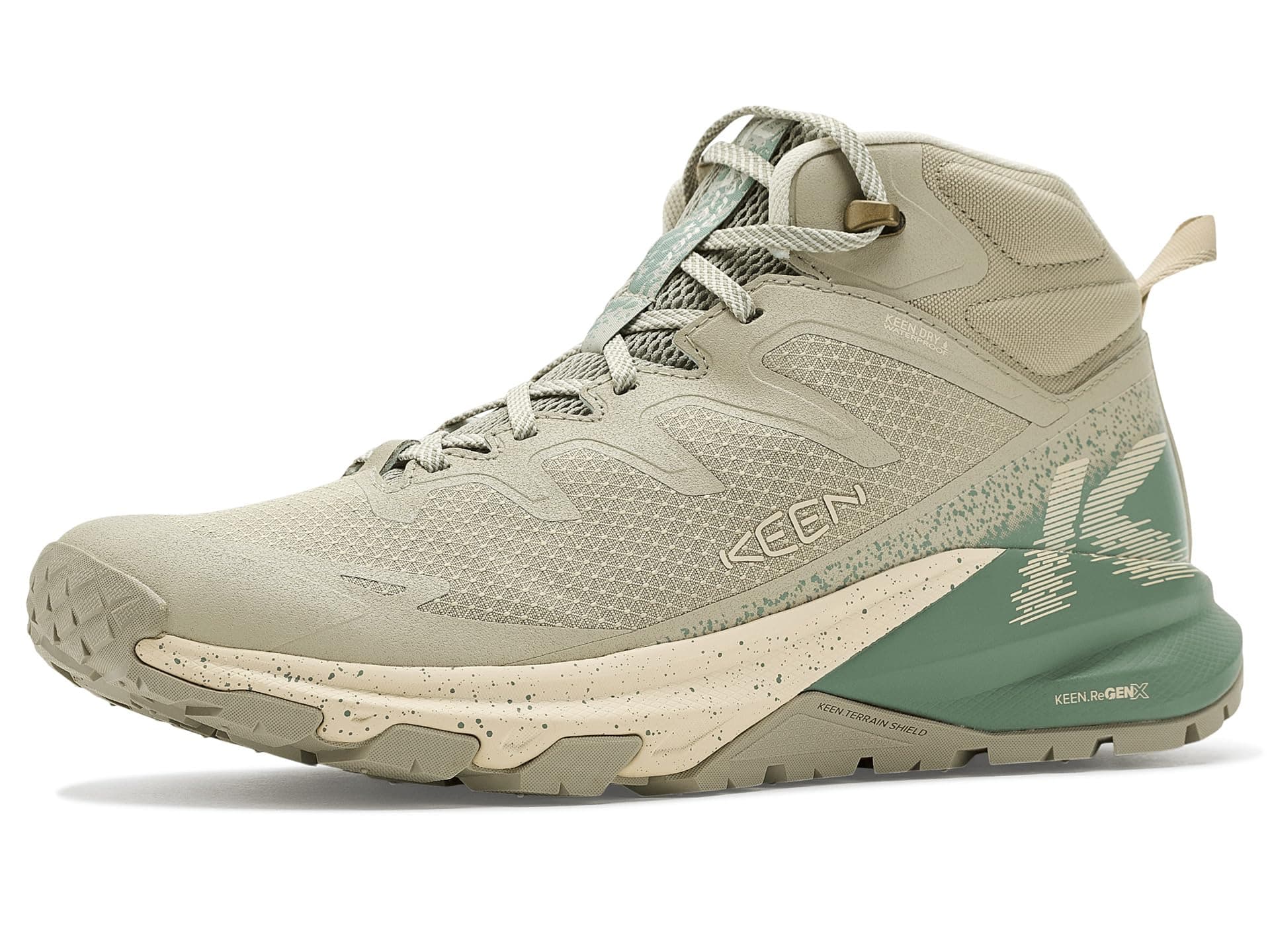 KEEN Targhee Apex Waterproof Hiking Boots — cor Bege