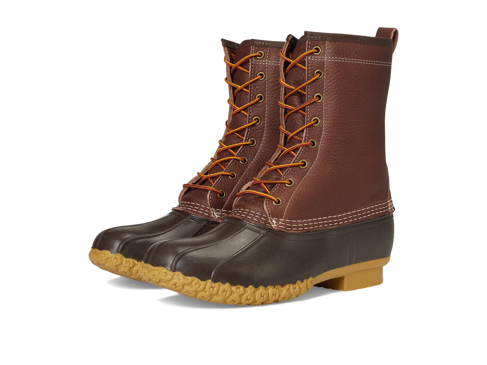 L.L.Bean 10" Bean Boots Shearling Lined Insulated Tumbled Leather — vista principal