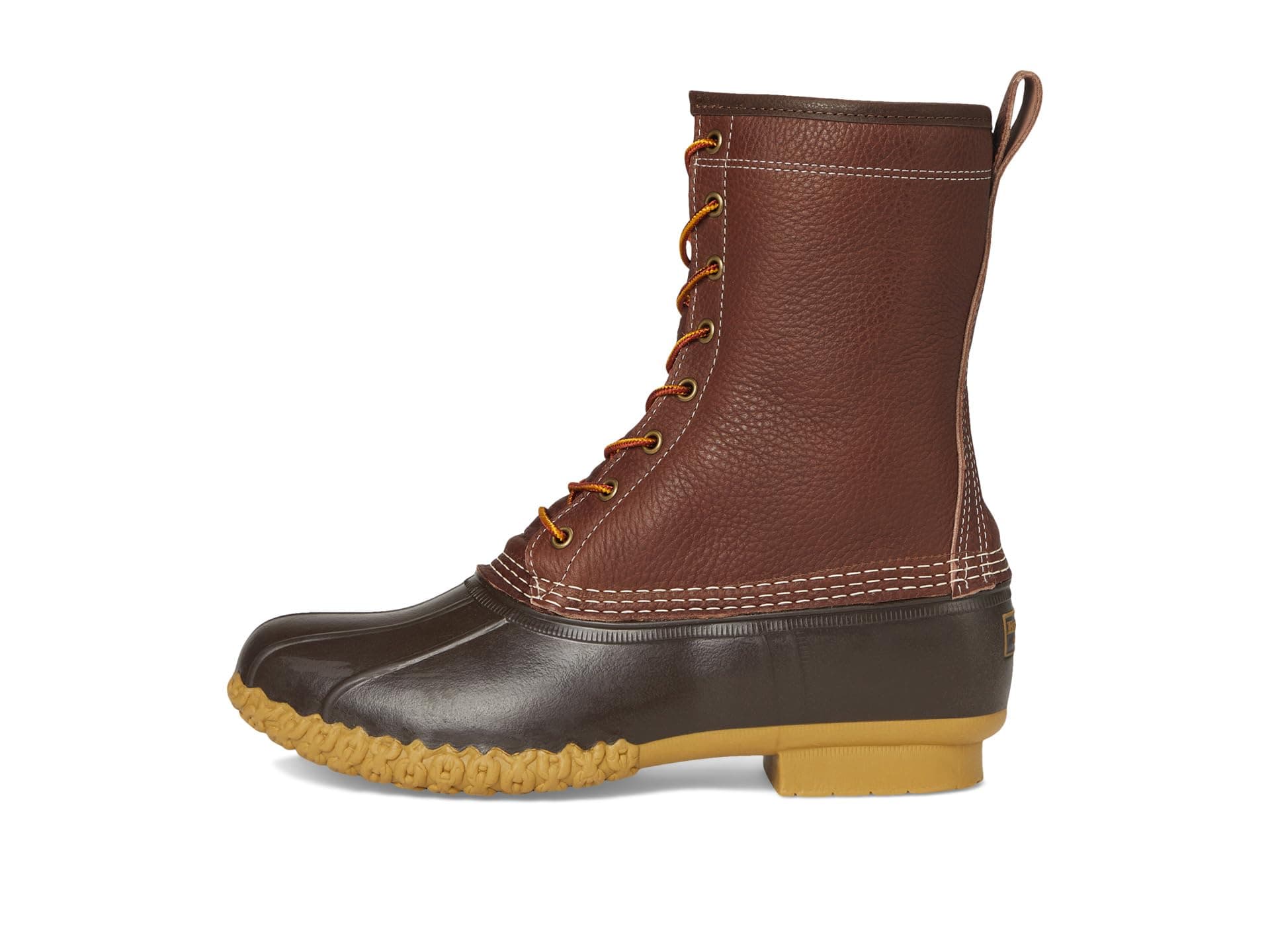 L.L.Bean 10" Bean Boots Shearling Lined Insulated Tumbled Leather — vista 1