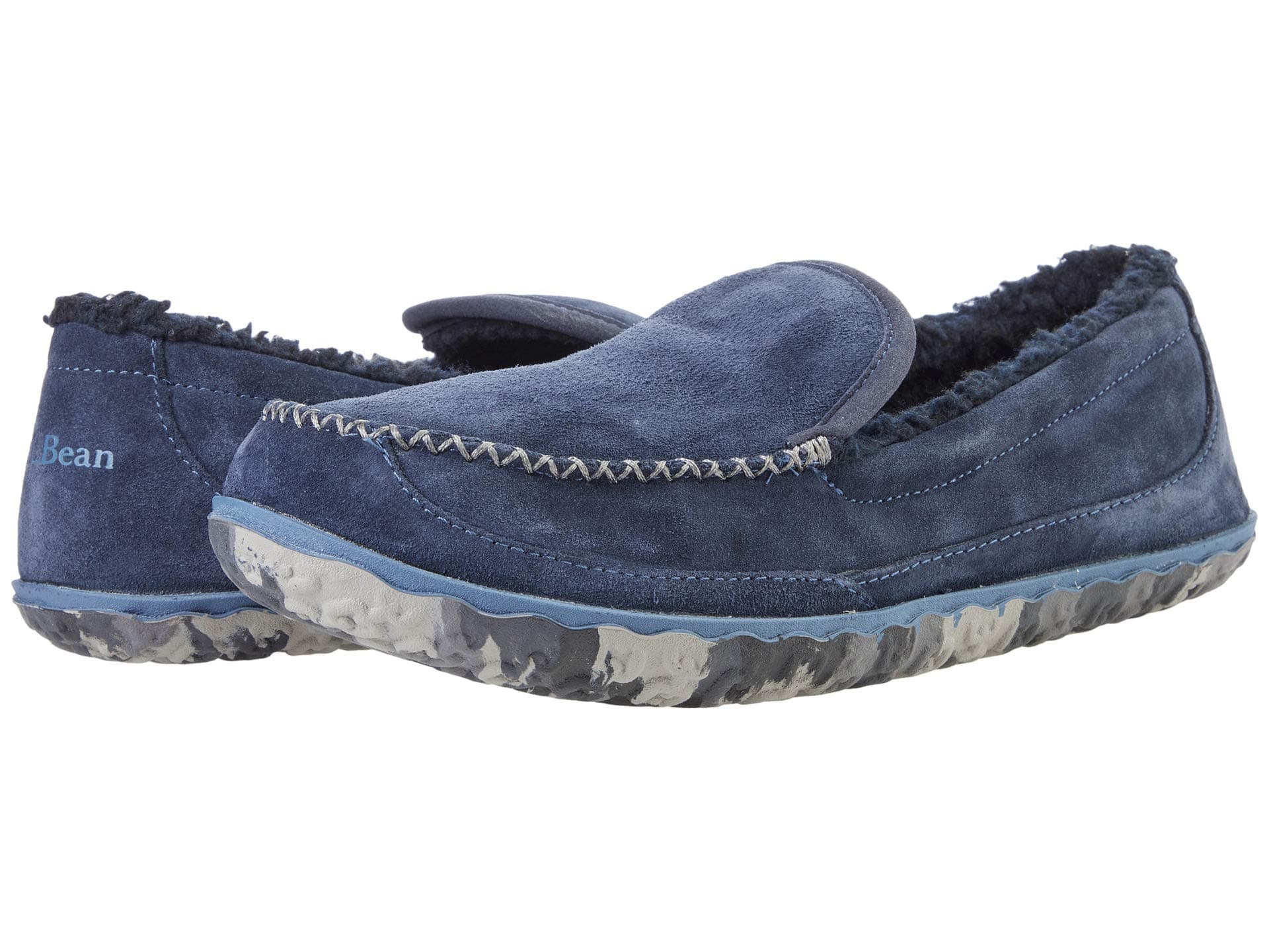 L.L.Bean Mountain Slippers — cor Marinho