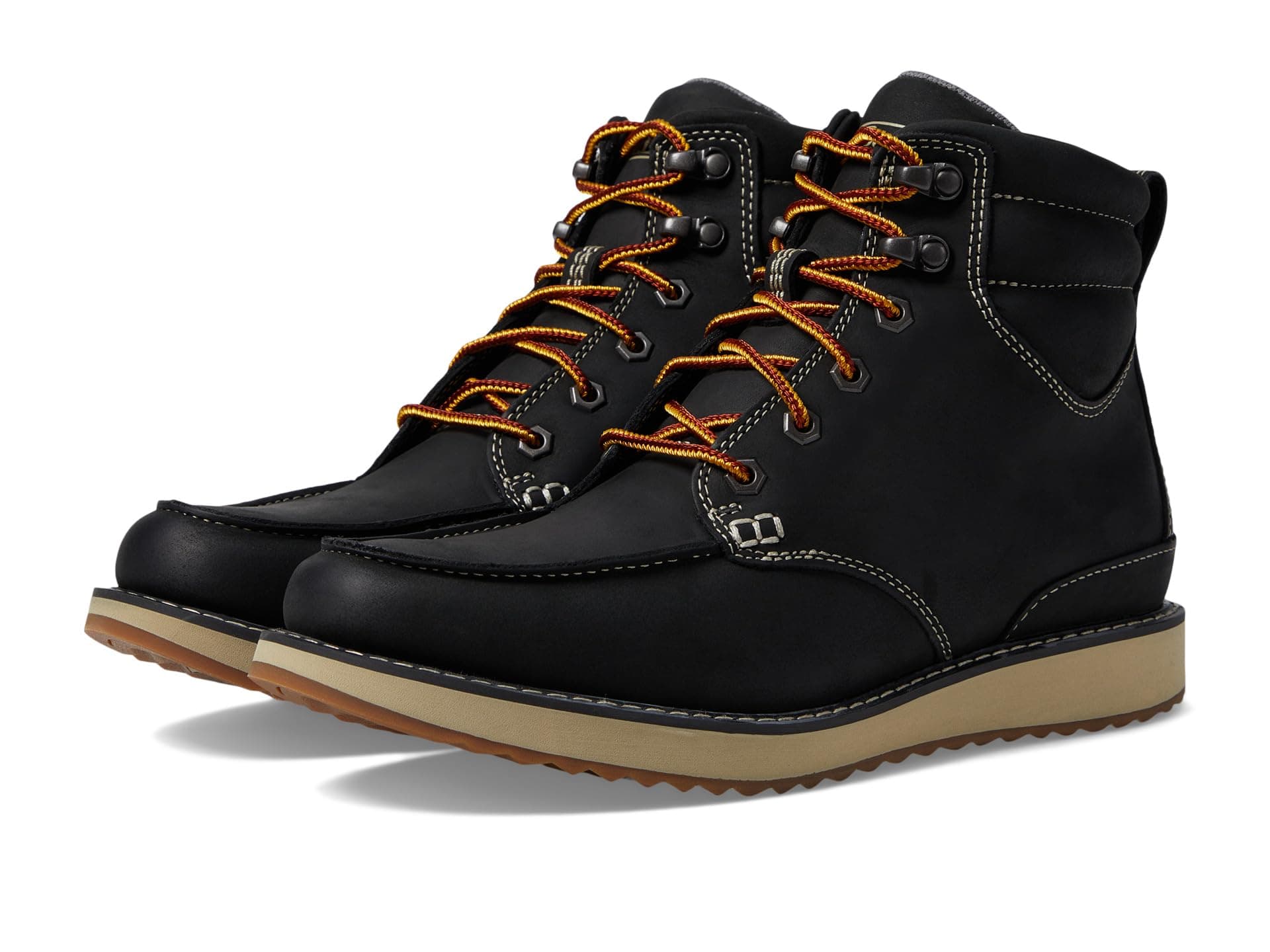 L.L.Bean Stonington Boots Moc Toe — cor Preto