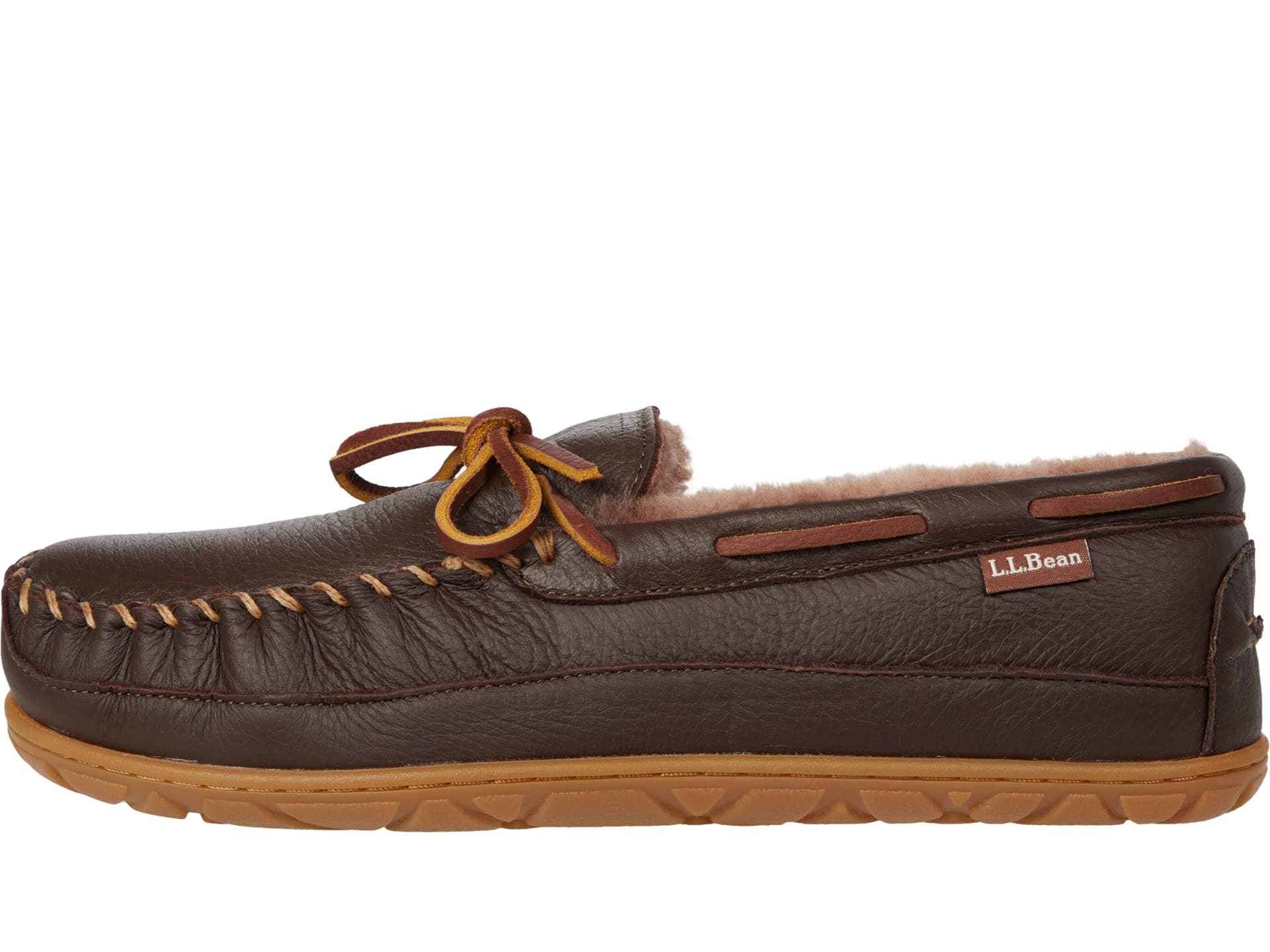 L.L.Bean Wicked Good Moosehide Slipper Moccasin — vista 1