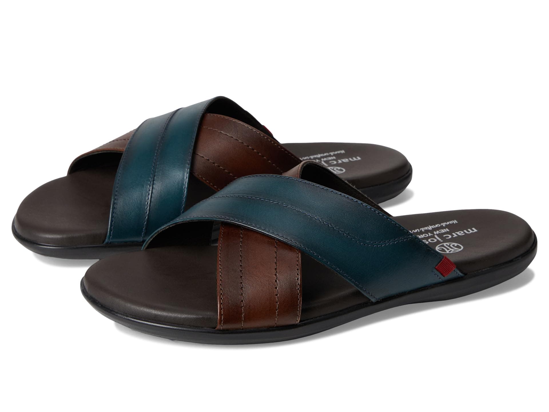 Marc Joseph New York Boone Ave Sandal — cor Marinho