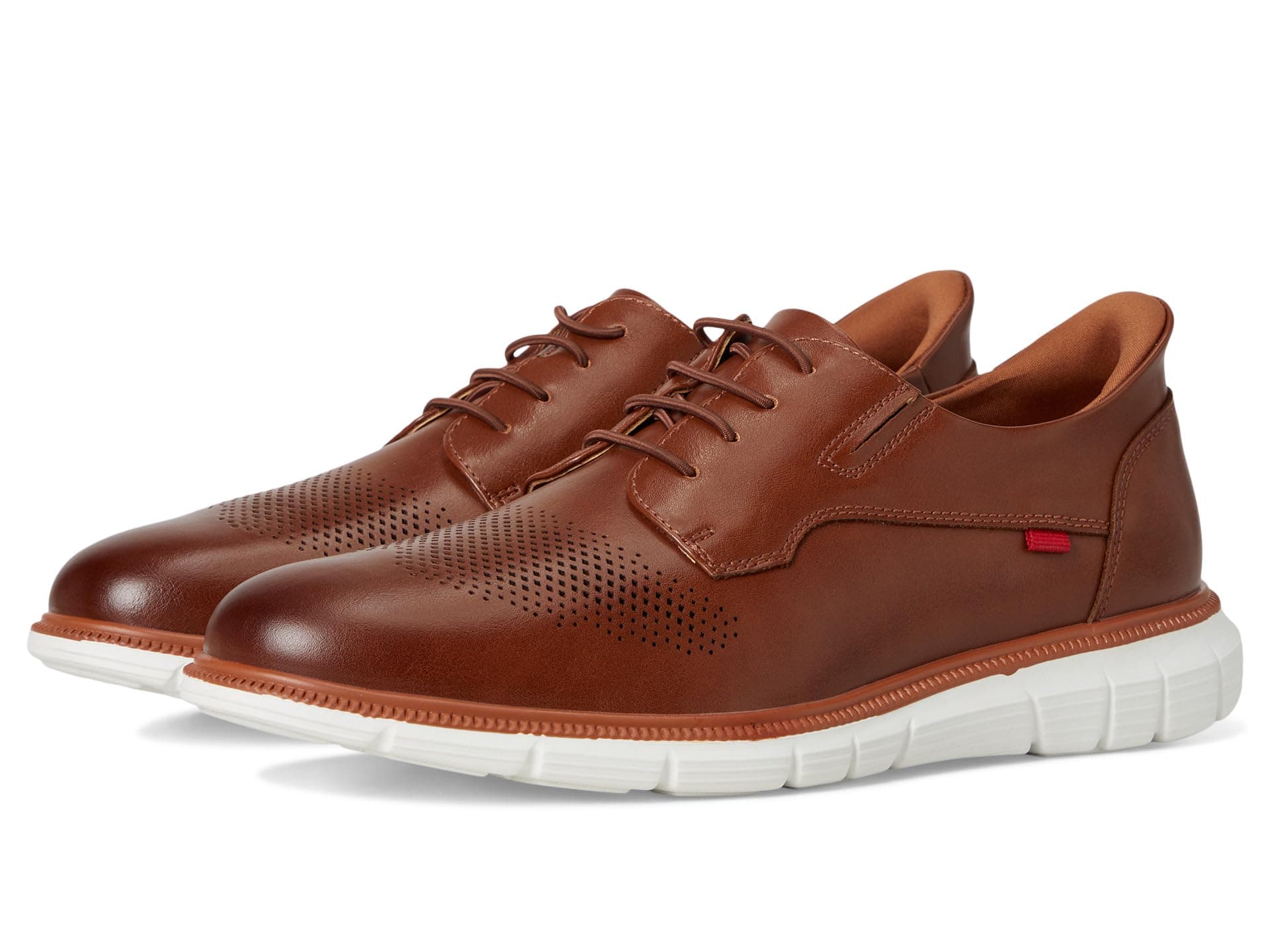 Marc Joseph New York Edward Street Oxfords (Hands-Free Technology) — cor Caramelo