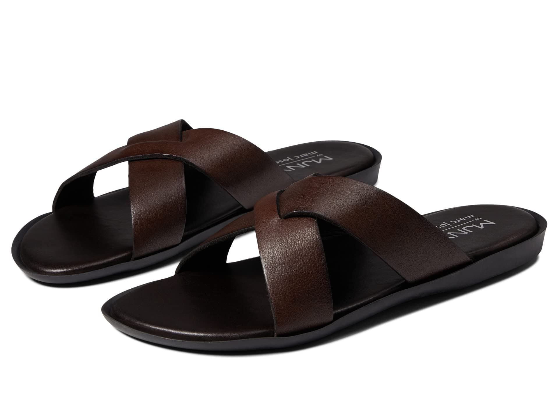 Marc Joseph New York Roman Court Sandal — cor Marrom