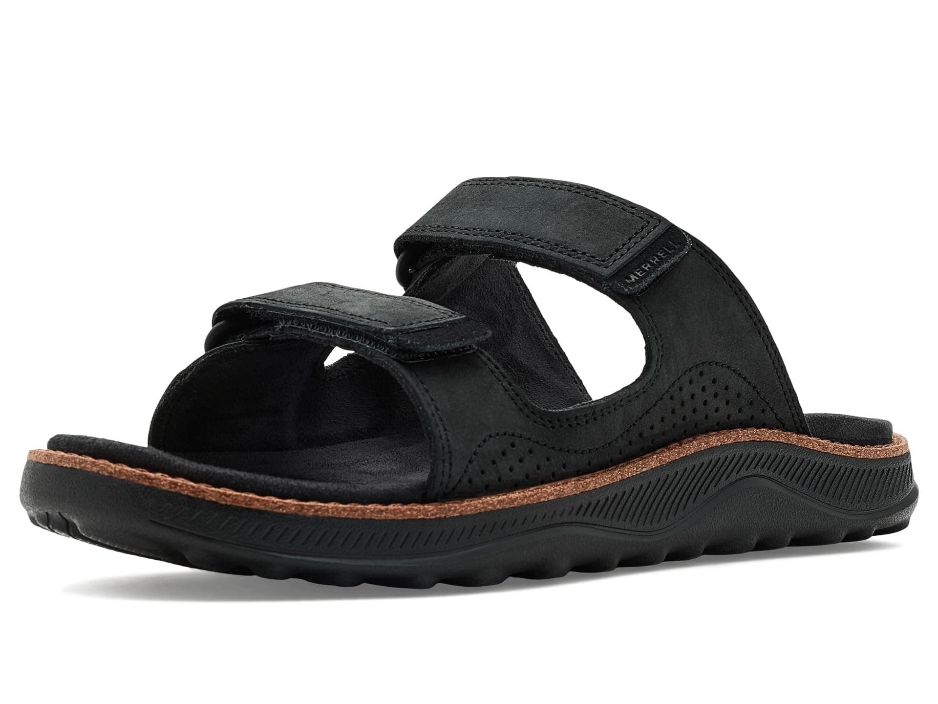 Merrell Cove Leather Slide — cor Preto