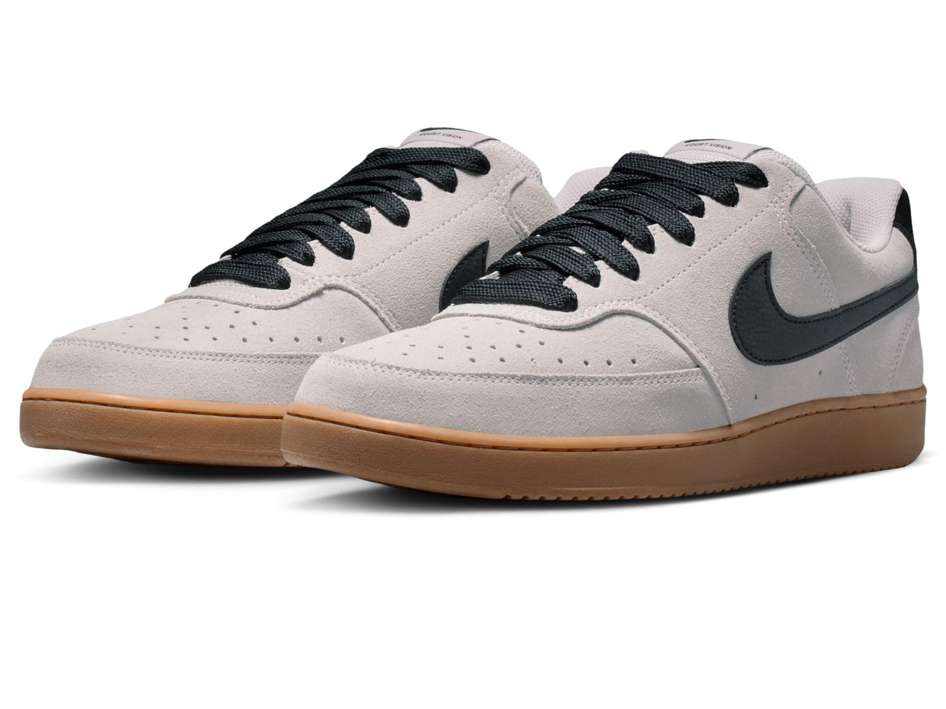 Nike Court Vision Low Flyease V2 — cor Cinza
