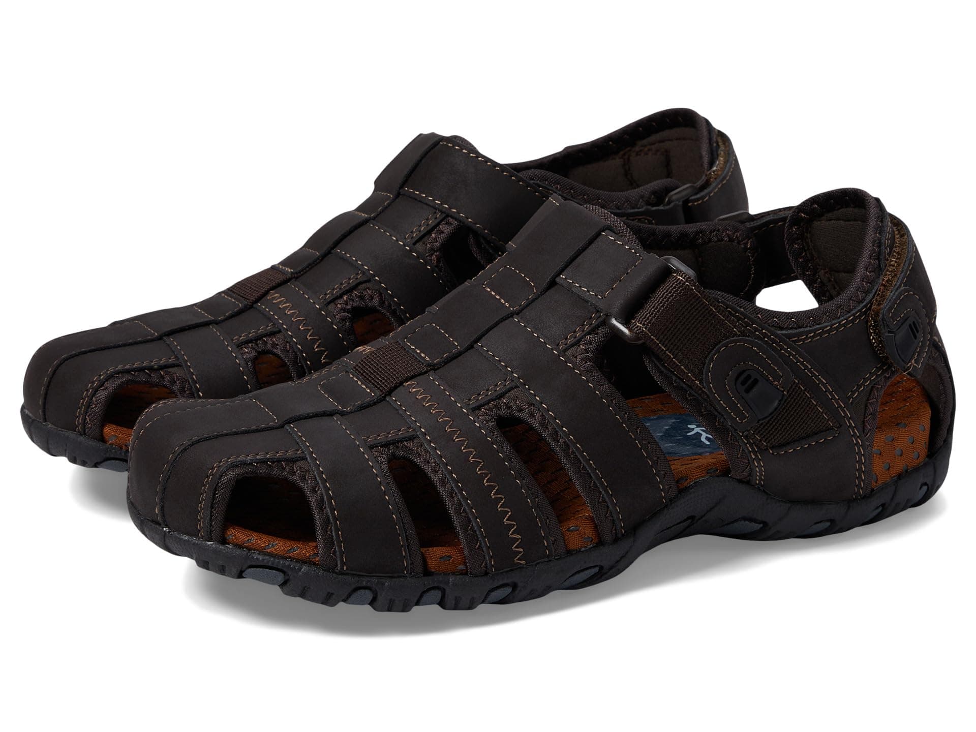 Nunn Bush Rio Bravo Fisherman Sandal — cor Marrom