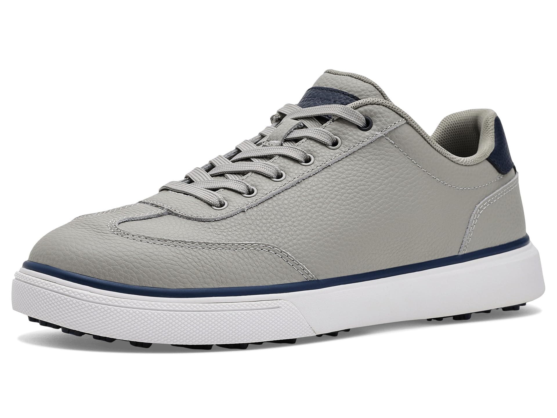 Peter Millar Drift Leather Hybrid Course Shoe — cor Cinza