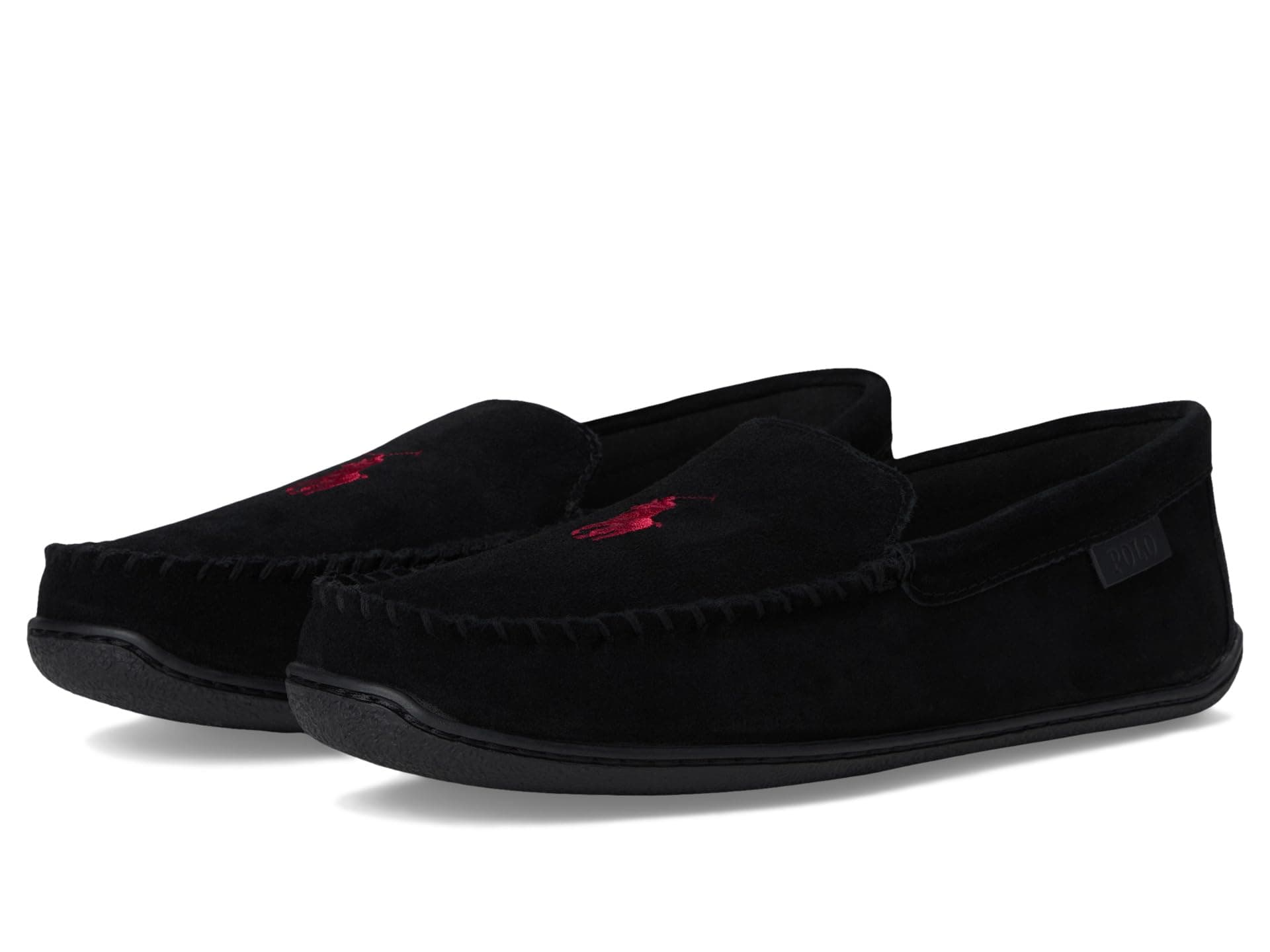 Polo Ralph Lauren Brenan Moc Slippers — cor Preto
