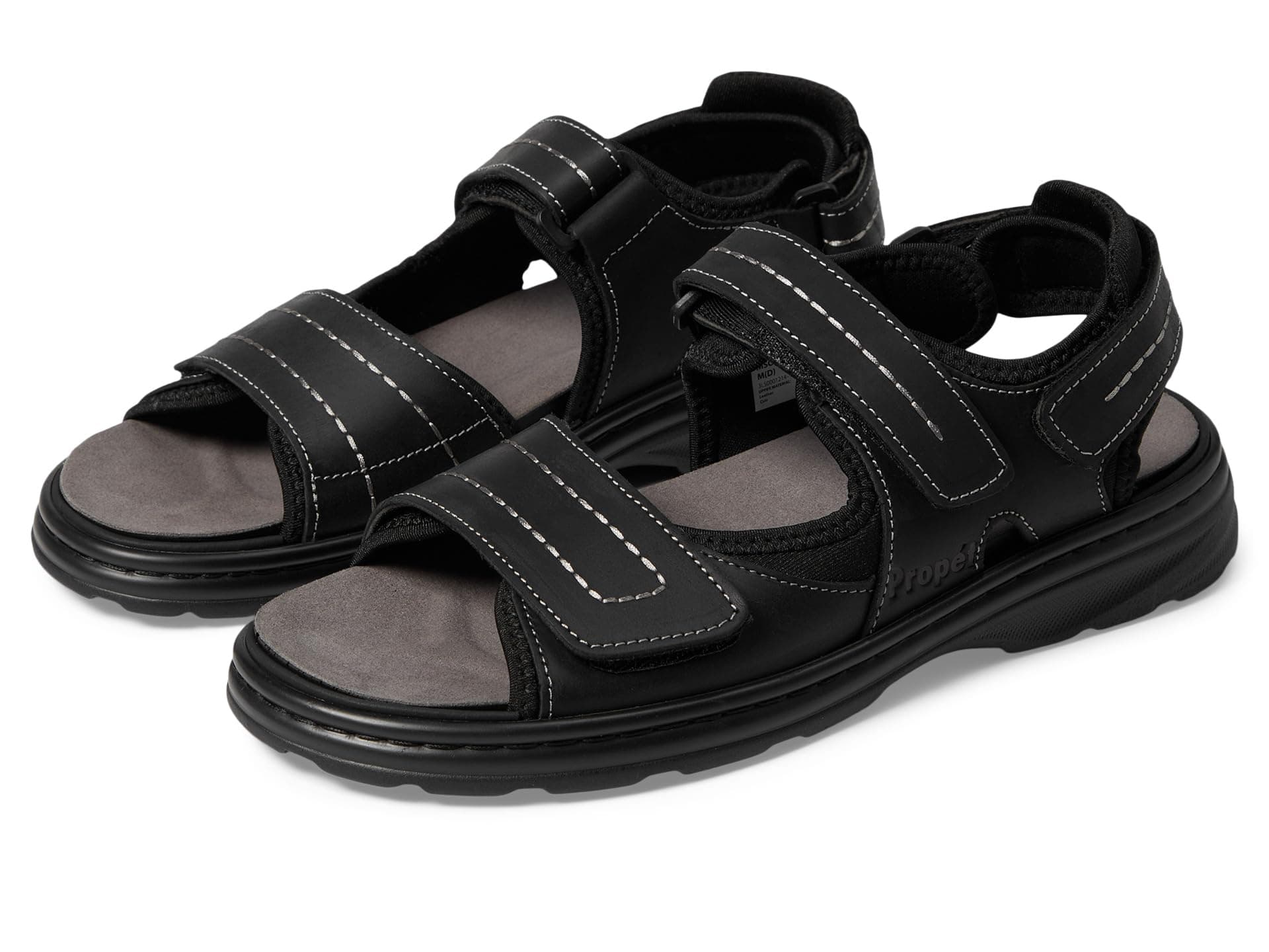 Propet Hudson — cor Preto