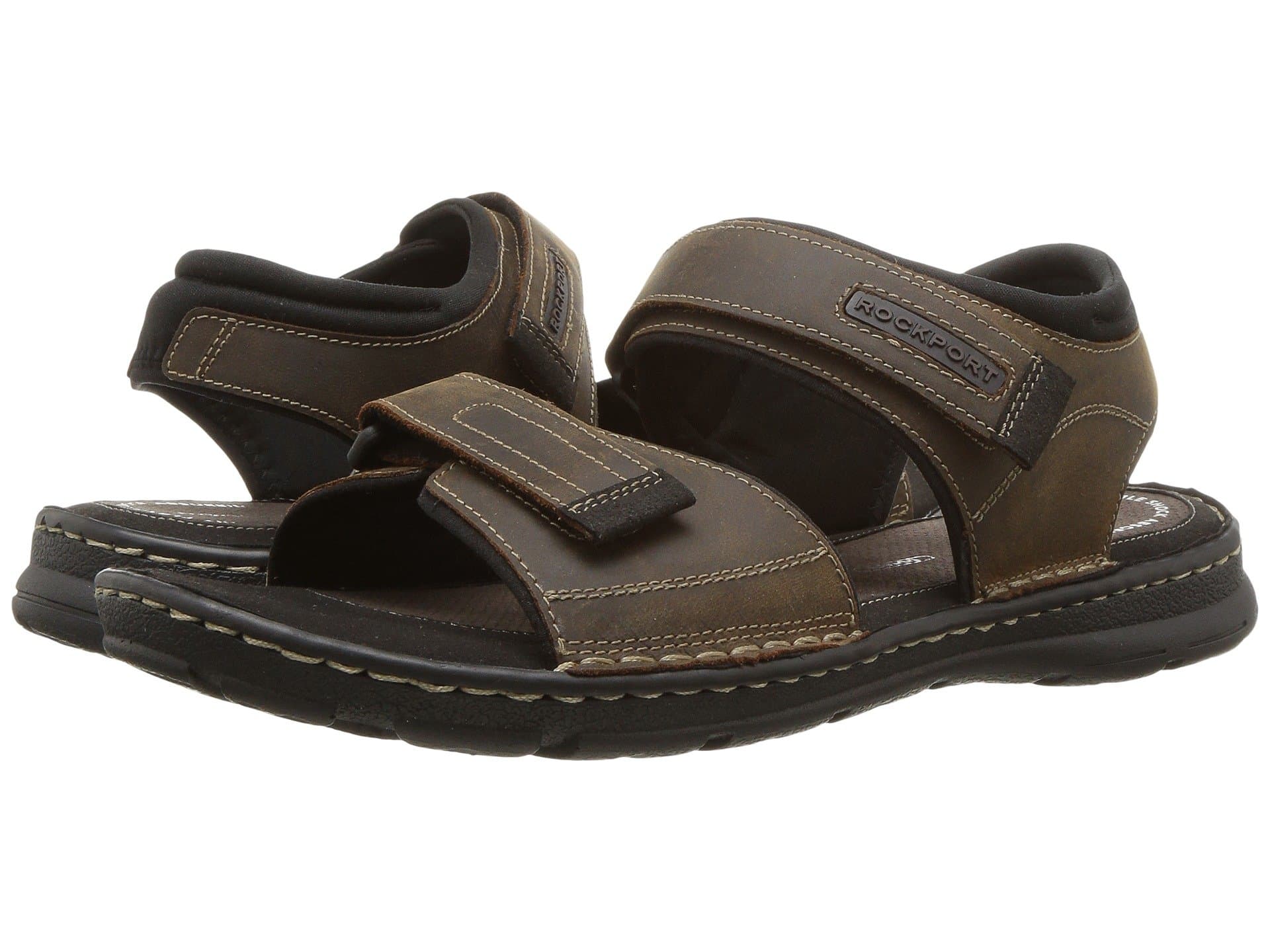 Rockport Darwyn Quarter Strap — cor Marrom