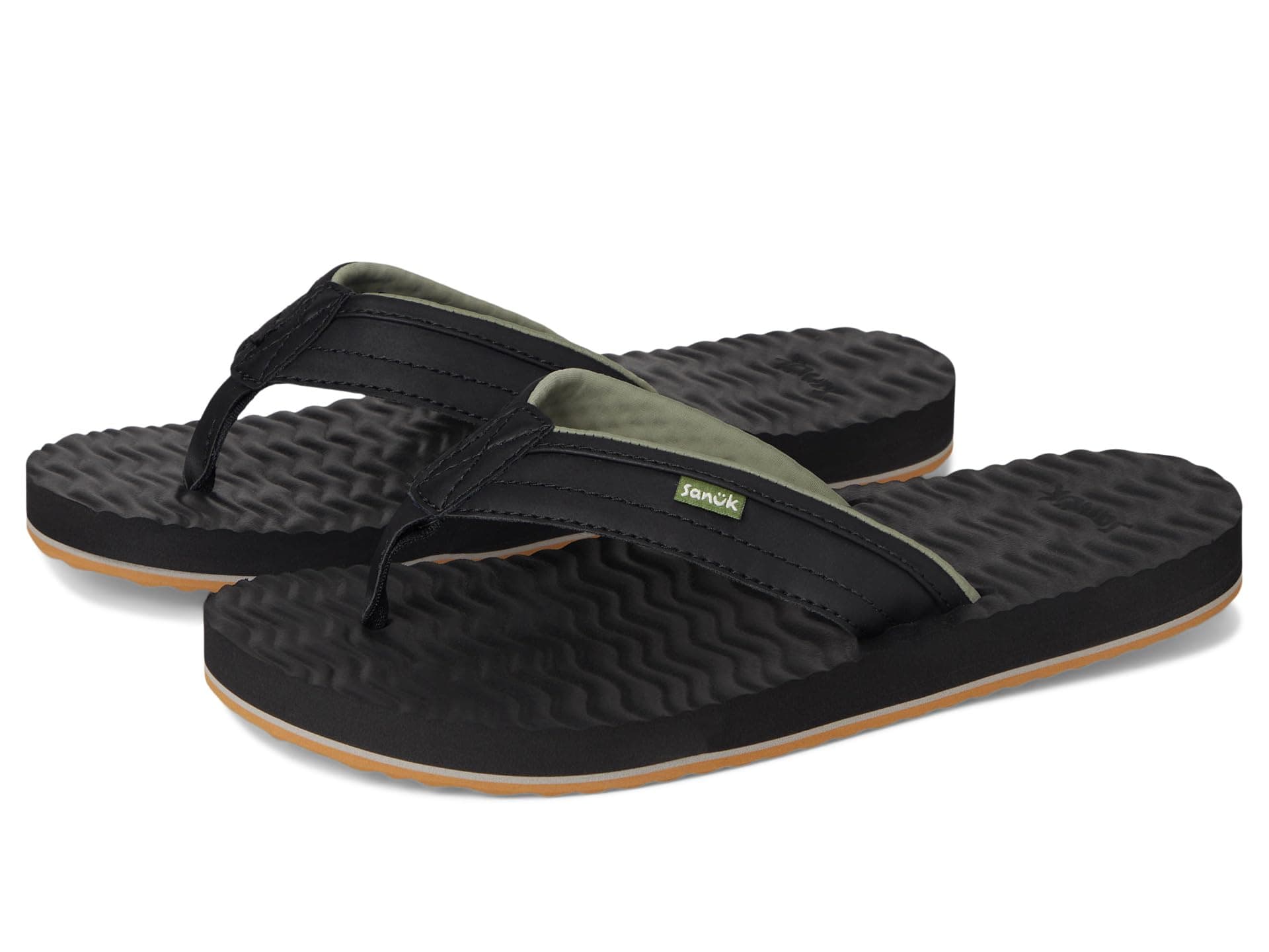 Sanuk Ziggy Plush — cor Preto