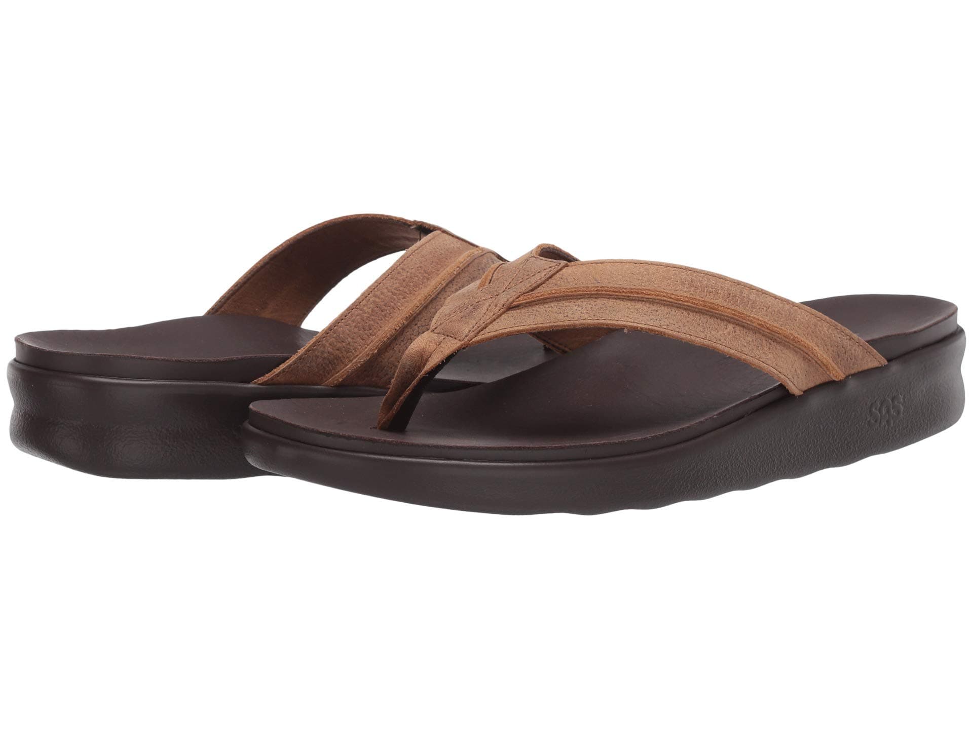 SAS Escape Flip-Flop Comfort Thong Sandal — cor Grafite