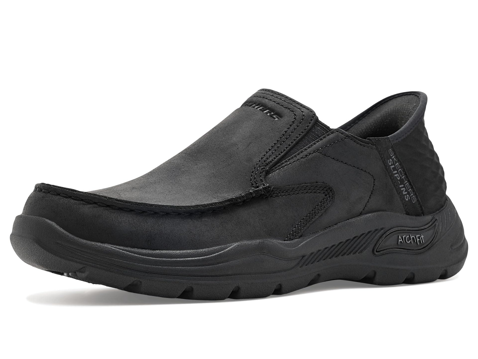 SKECHERS Arch Fit Motley - Milo — cor Preto