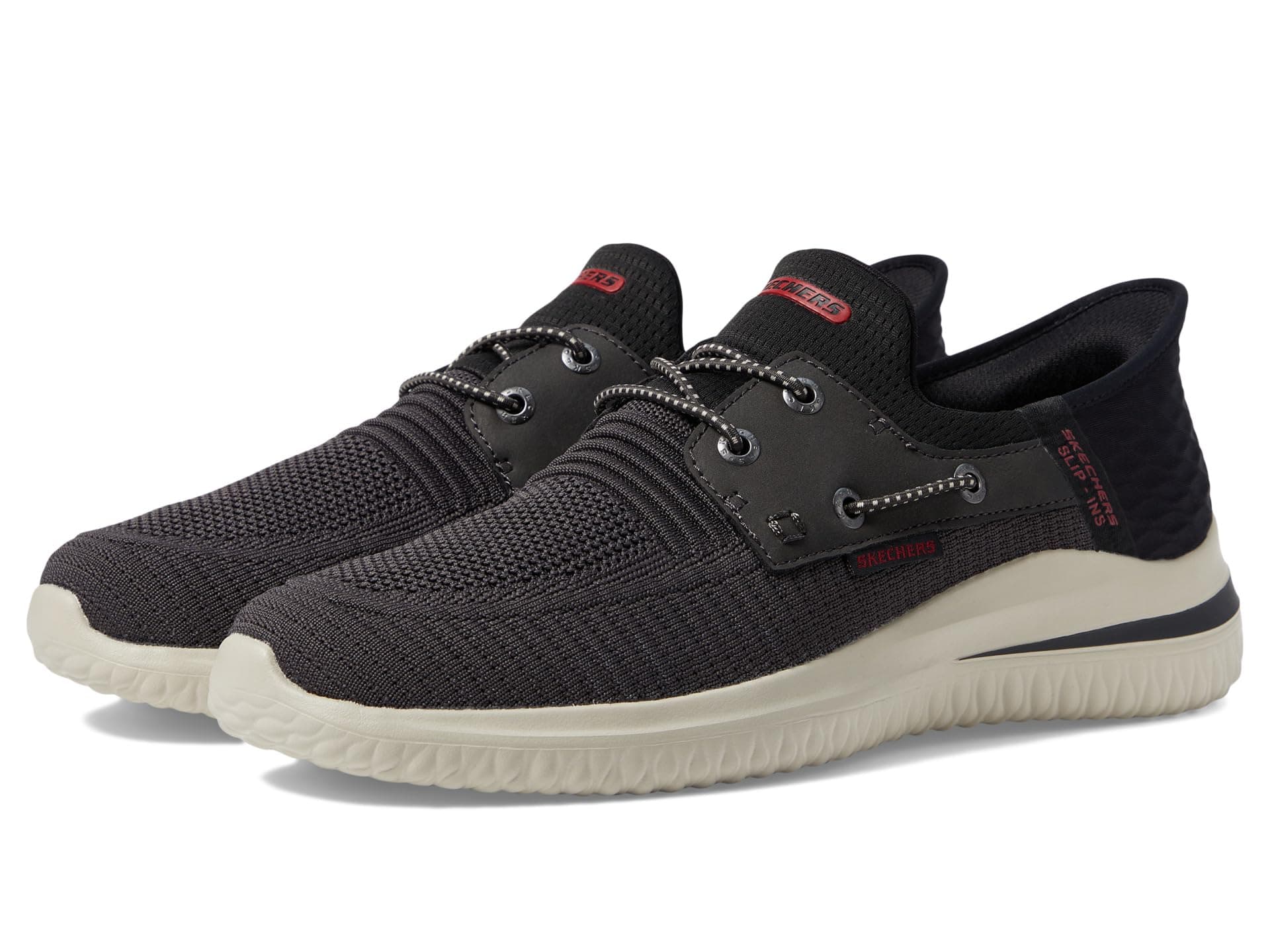 SKECHERS Delson 3.0 Roth Hands Free Slip-Ins — cor Preto