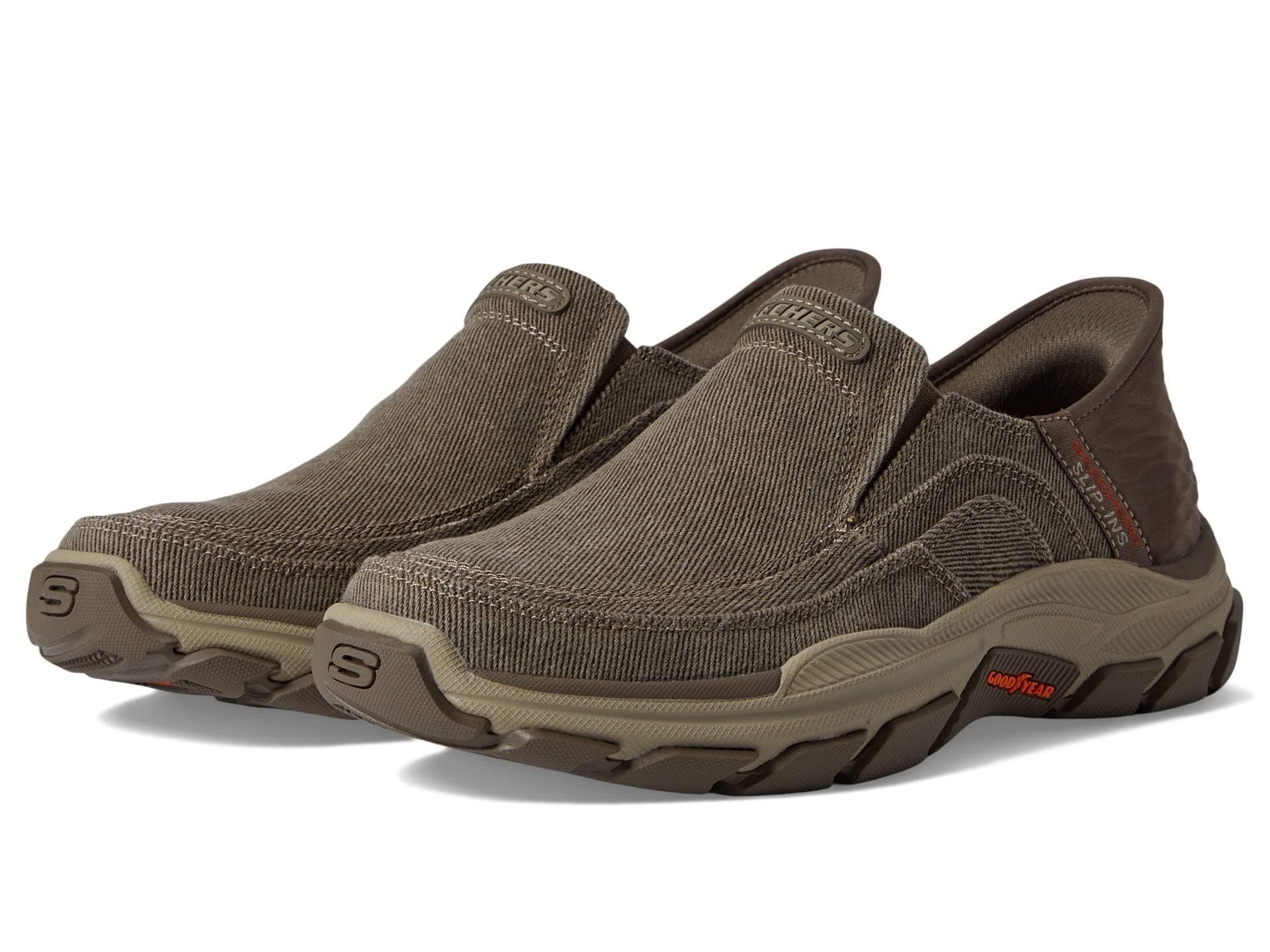 SKECHERS Respected Holmgren Hands Free Slip-Ins — cor Bege