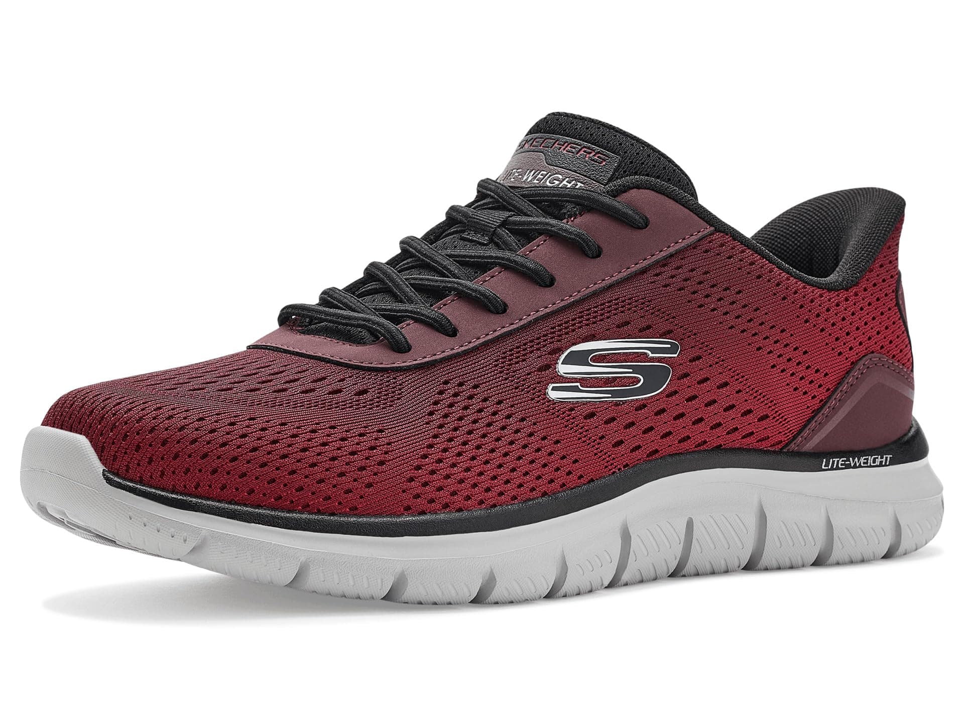 SKECHERS Track Revno Hands Free Slip-In — cor Vermelho