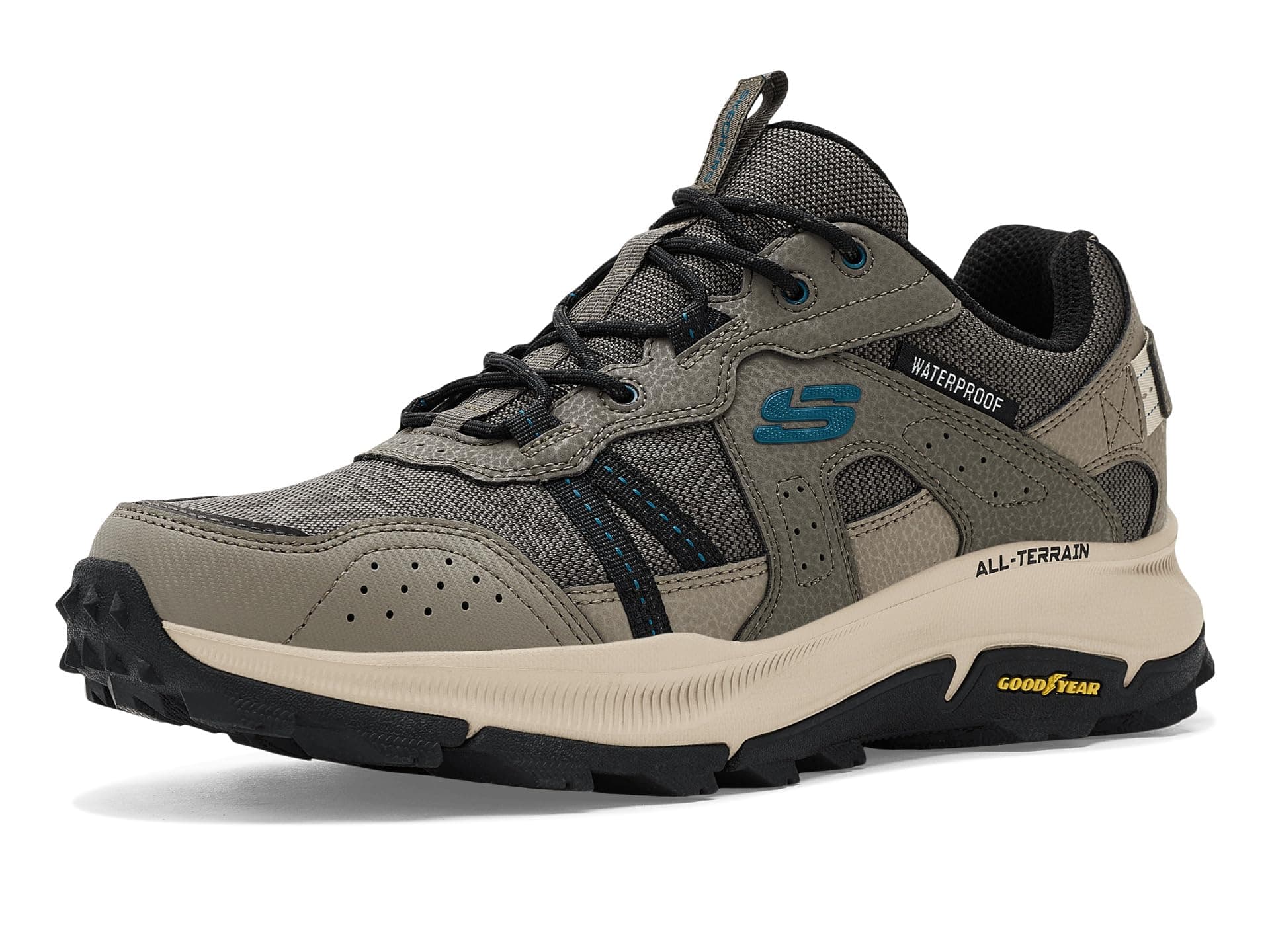 SKECHERS Waterproof Equalizer 5.0 Trail Tumbler Ridge — cor Bege