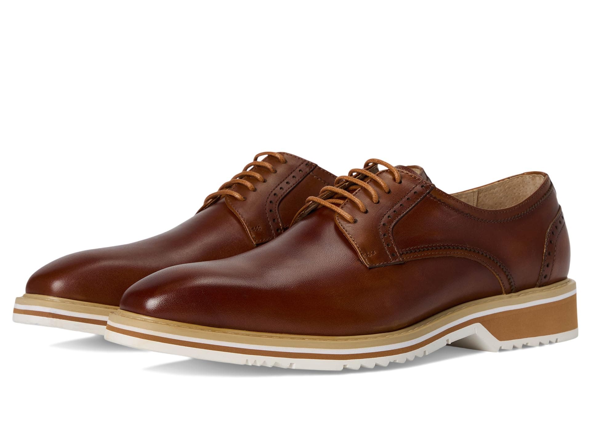 Stacy Adams Barringer Lace-Up — cor Marrom