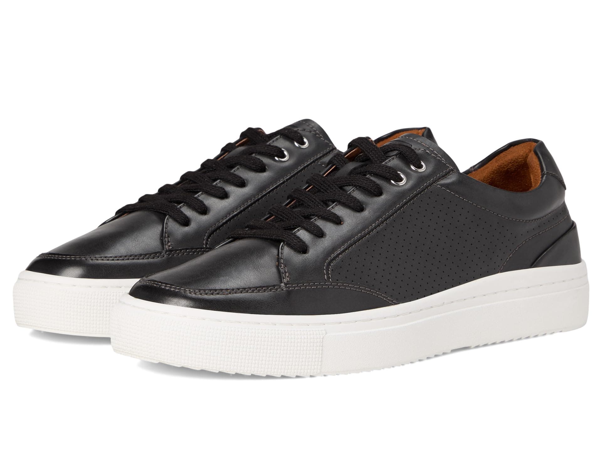 Stacy Adams Dorian Lace-Up Sneakers — cor Preto