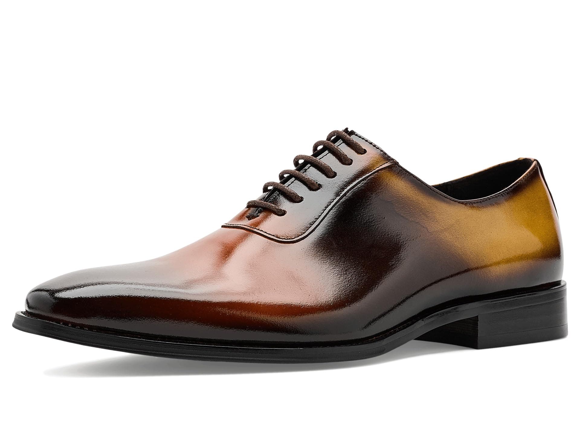Stacy Adams Shaffer Plain Toe Oxford — cor Caramelo
