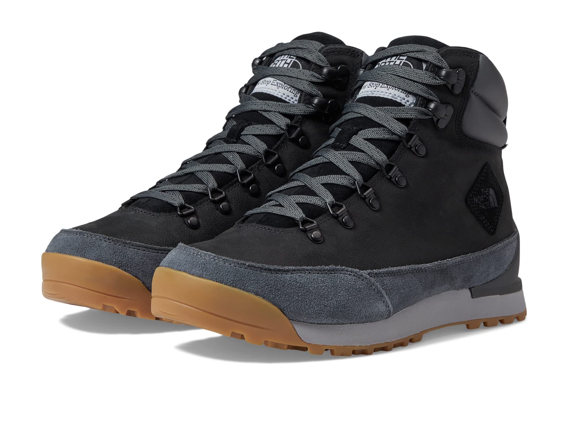 The North Face Back-To-Berkeley IV Leather WP — cor Preto
