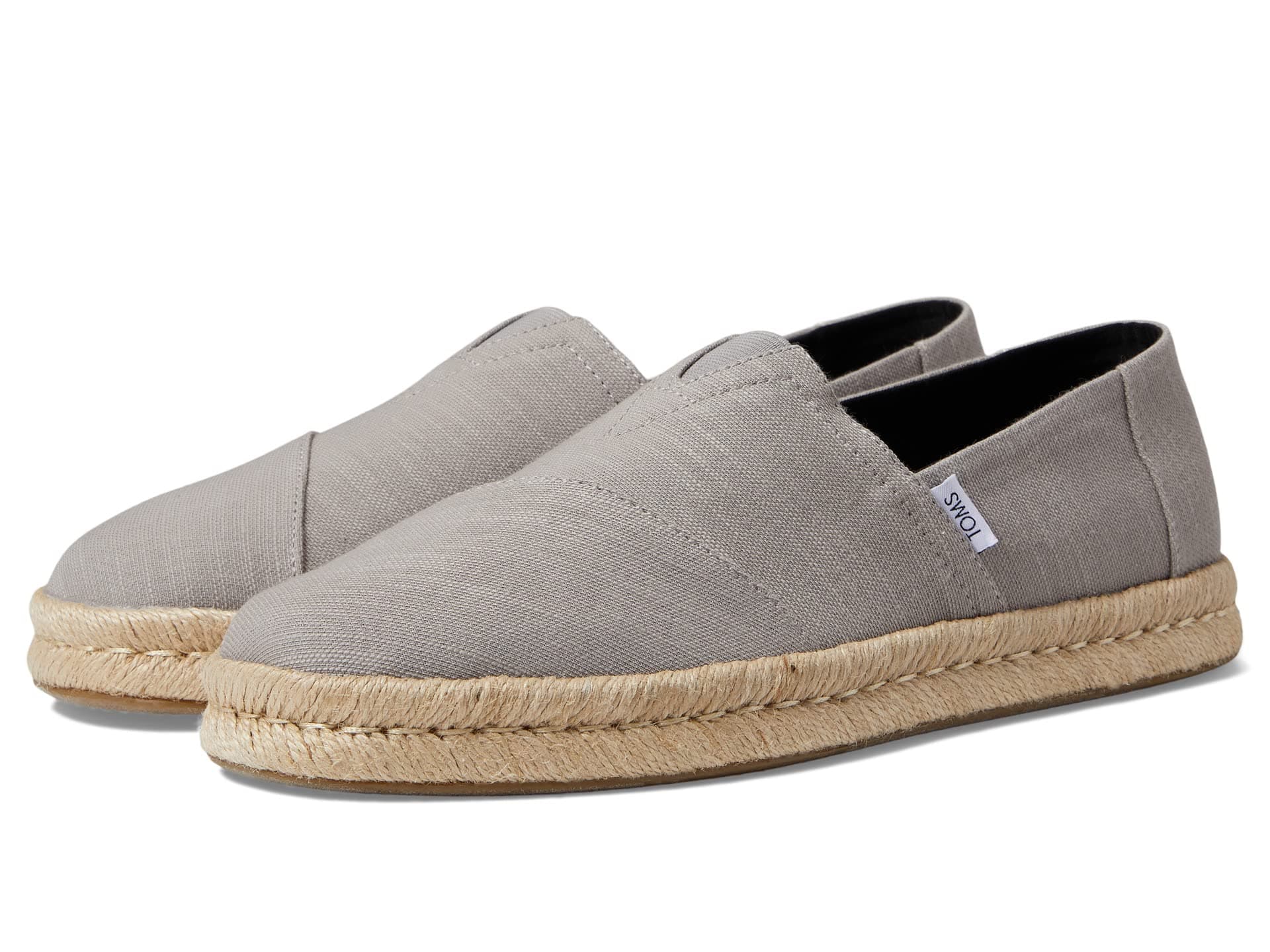 TOMS Alpargata On Rope Espadrille — cor Cinza
