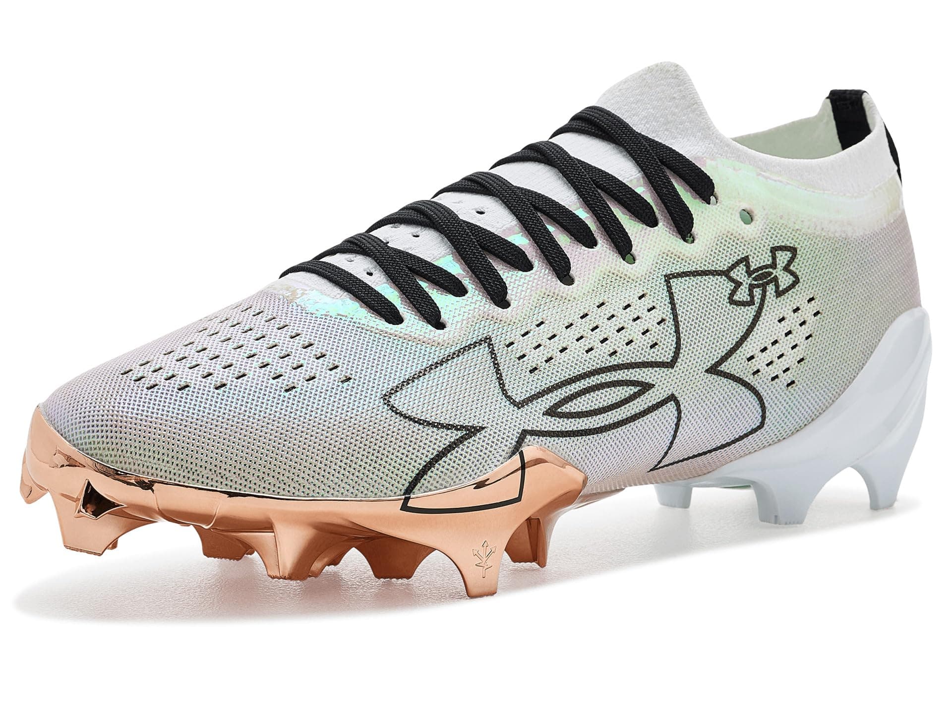 Under Armour Blur Pro Football Cleats — cor Branco