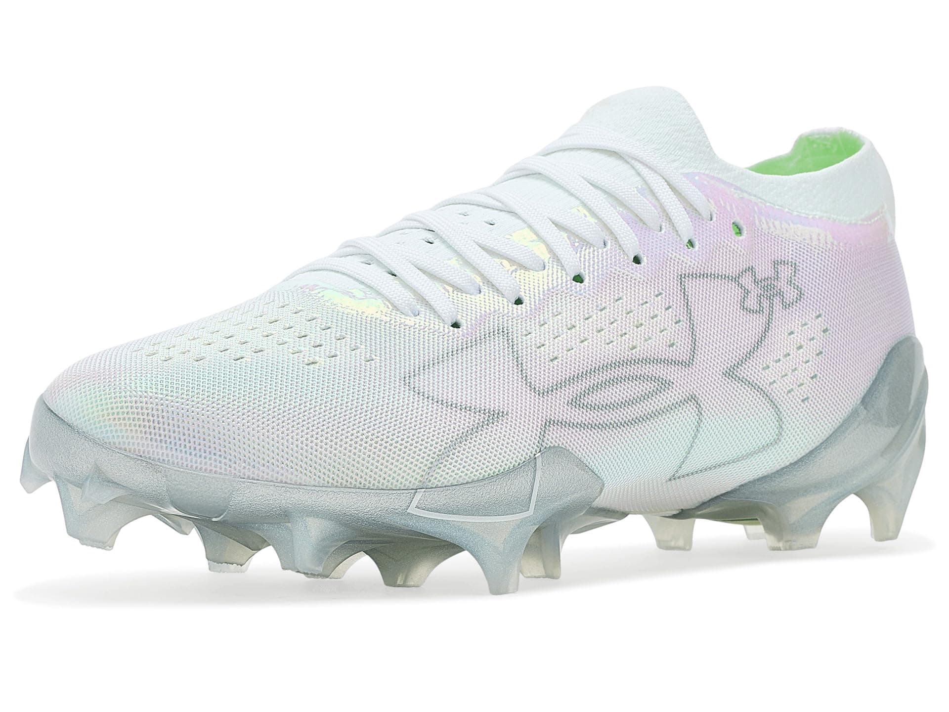 Under Armour Blur Pro Football Cleats — cor Prata