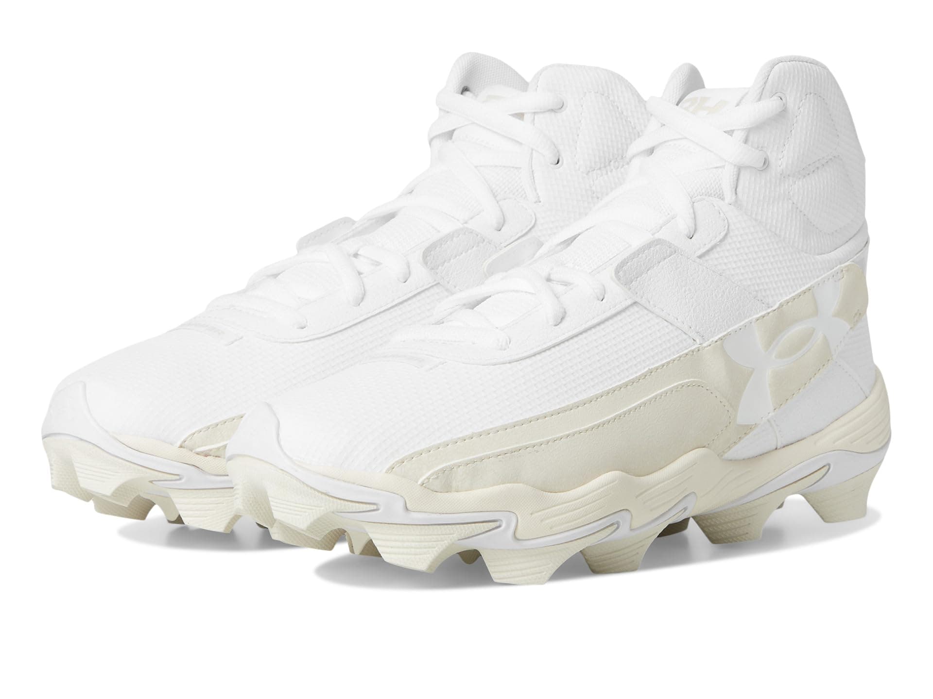 Under Armour Harper 10 Baseball Cleats — cor Branco