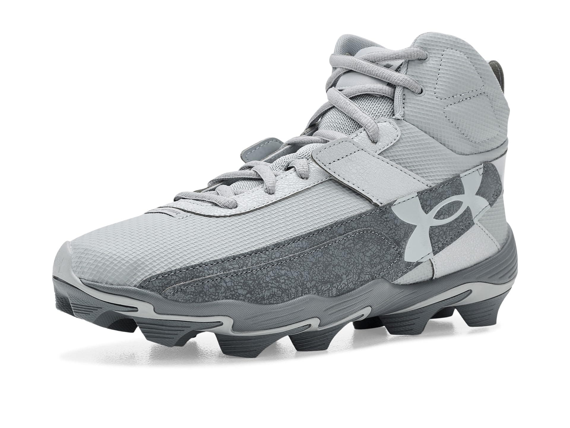 Under Armour Harper 10 Baseball Cleats — cor Cinza