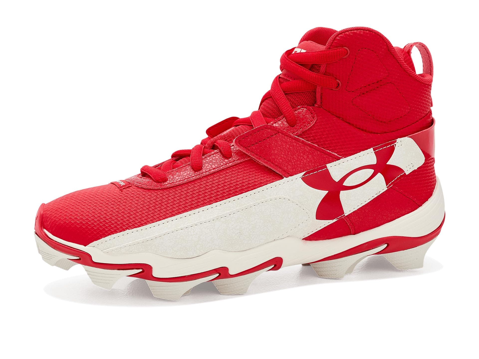 Under Armour Harper 10 Baseball Cleats — cor Vermelho