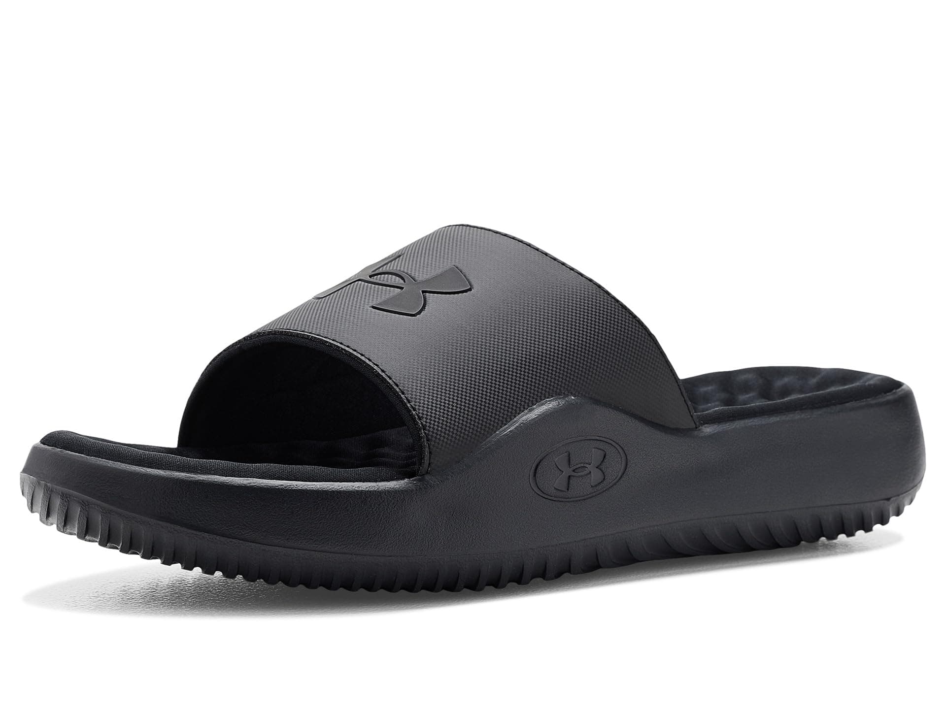 Under Armour Ignite Pro 8 Fixed Band Slides — cor Preto