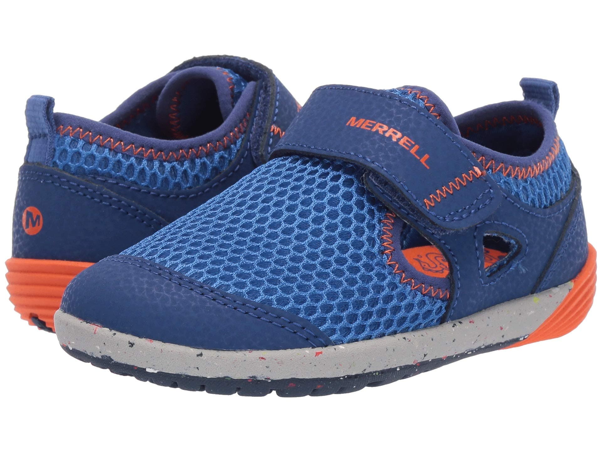 Merrell Kids Bare Steps H20 (Toddler) — cor Azul