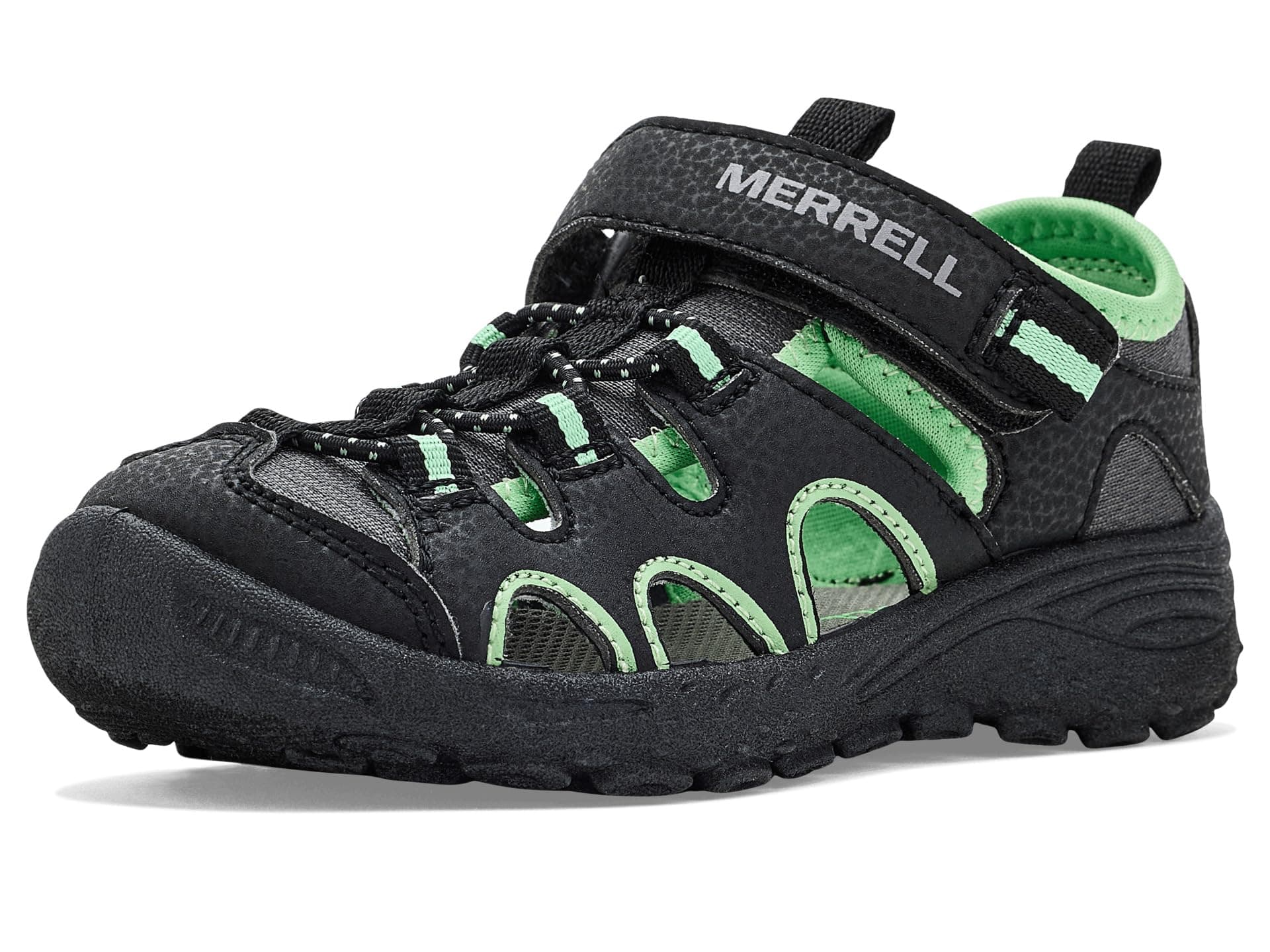 Merrell Kids Hydro Trekker (Little Kid/Big Kid) — cor Preto