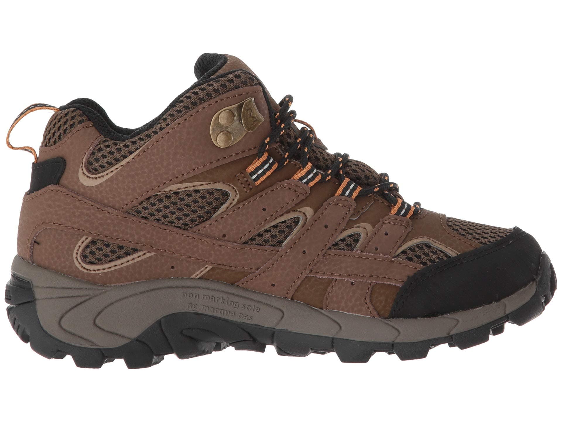 Merrell Kids Moab 2 Mid A/C Waterproof (Little Kid) — vista 3