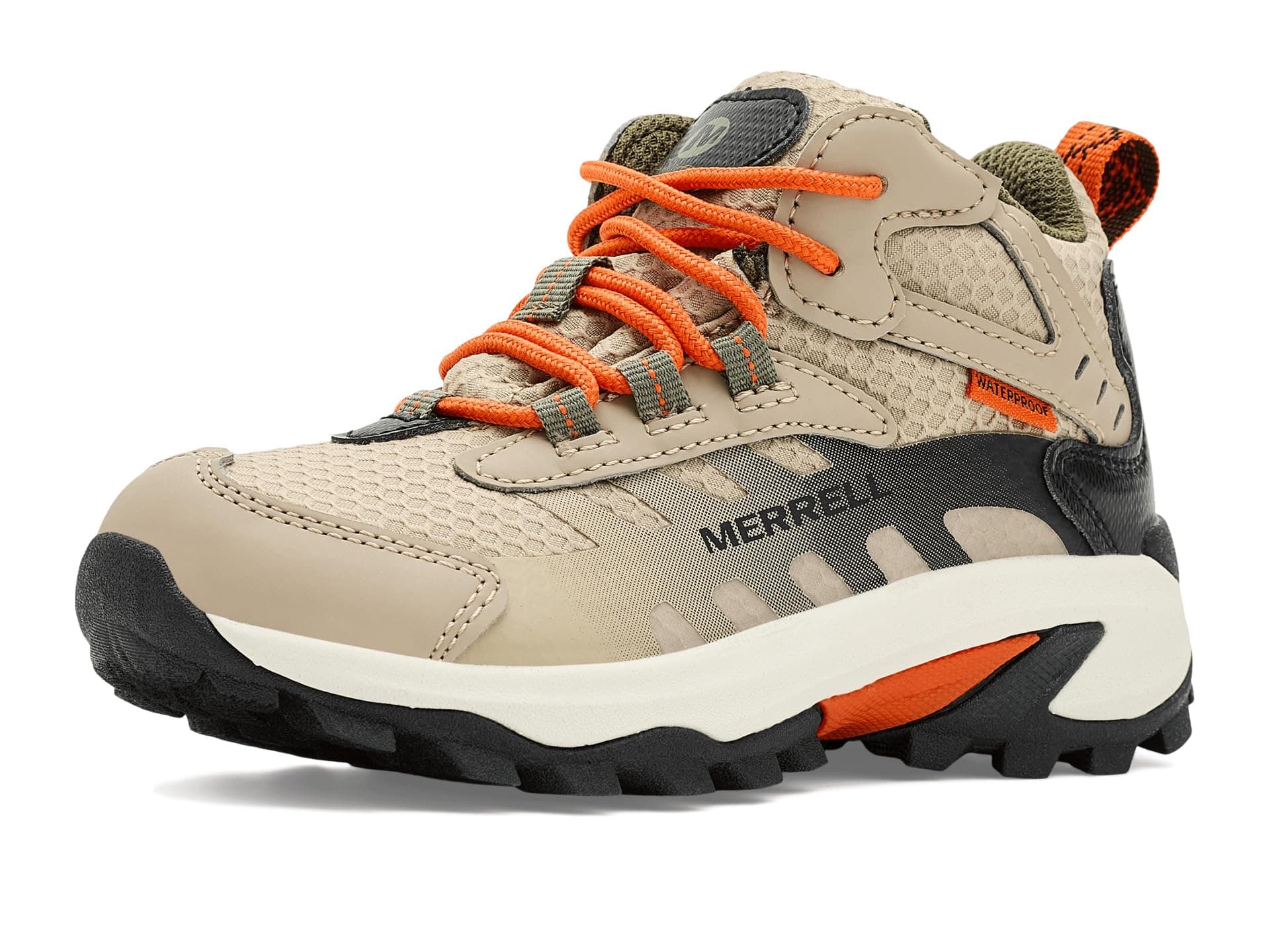 Merrell Kids Moab Speed 2 Mid Waterproof (Little Kids/Big Kids) — vista principal