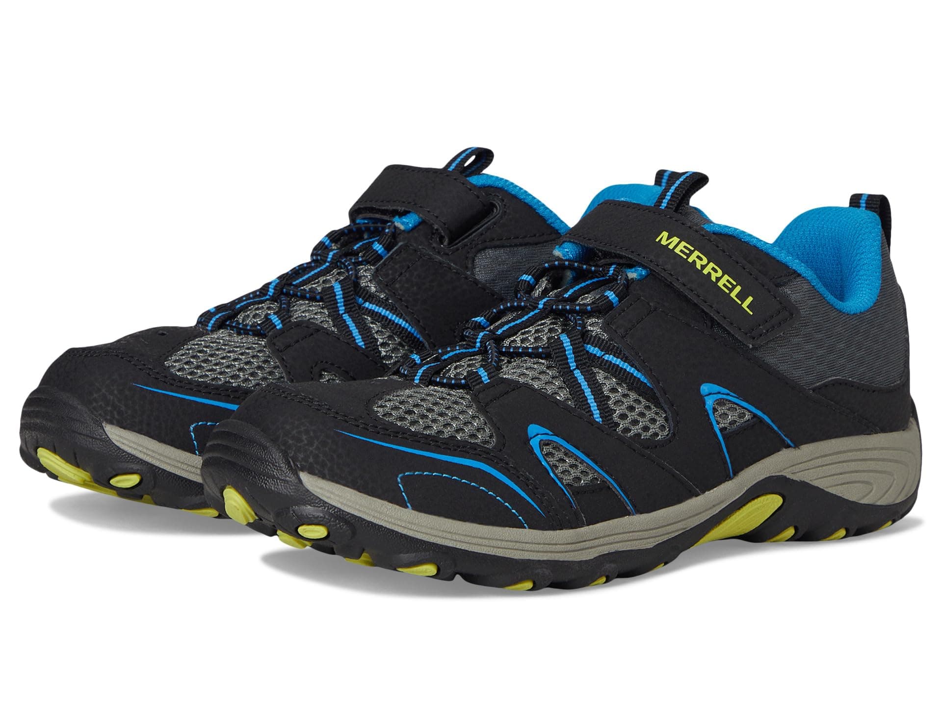 Merrell Kids Trail Chaser (Little Kid/Big Kid) — cor Preto