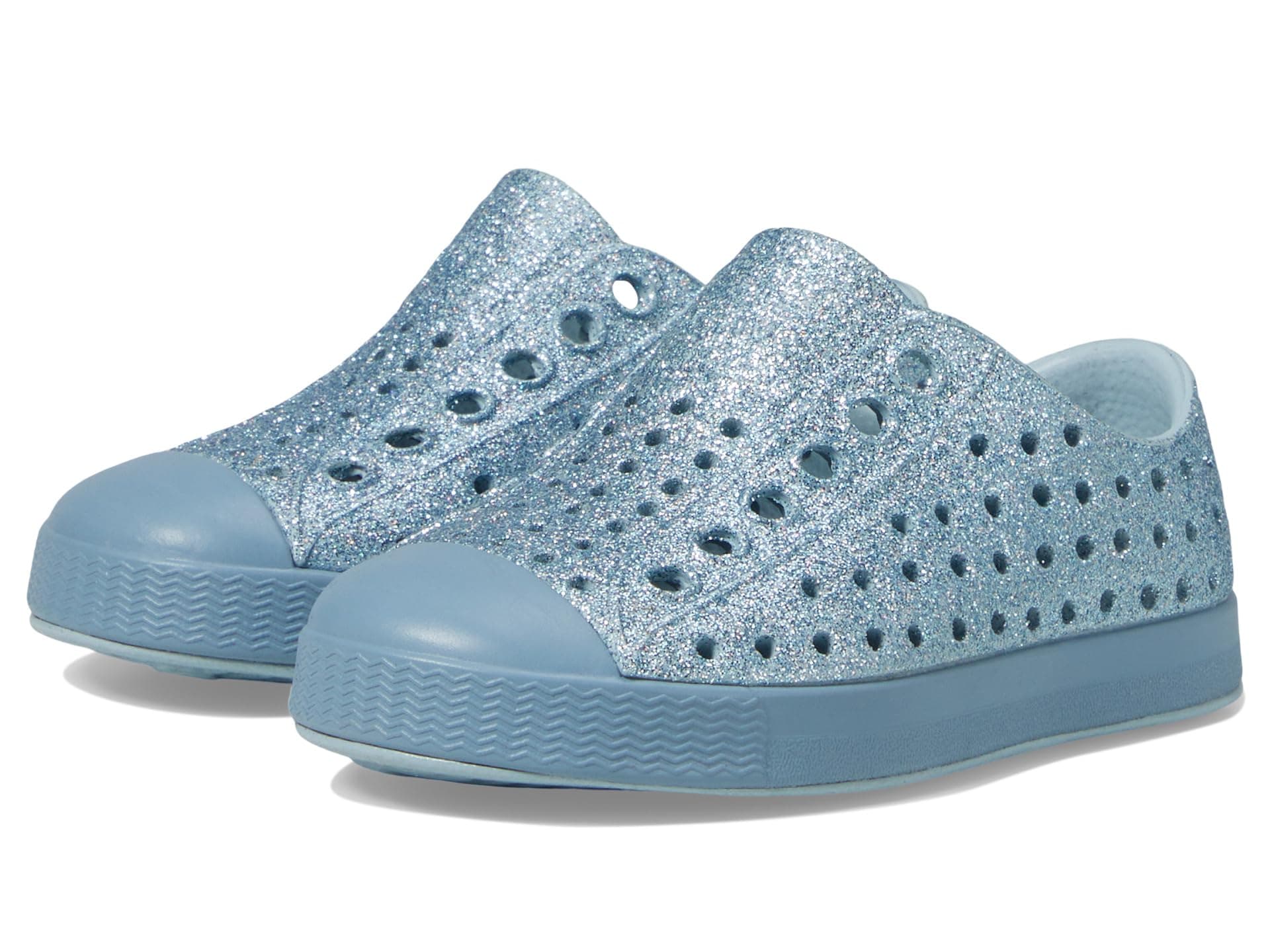 Native Shoes Kids Jefferson Bio-Bling (Toddler) — cor Azul