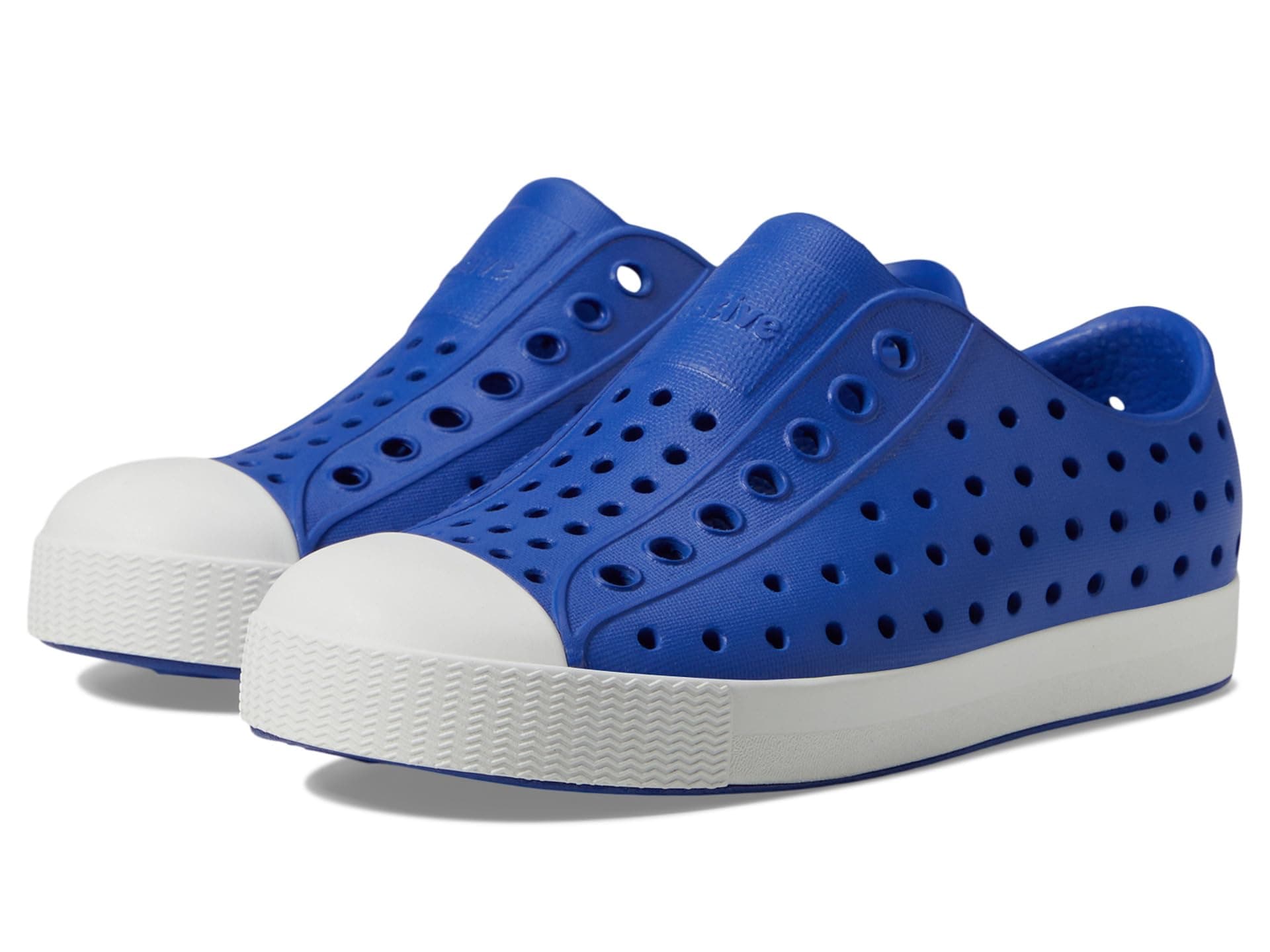 Native Shoes Kids Jefferson (Little Kid/Big Kid) — cor Azul