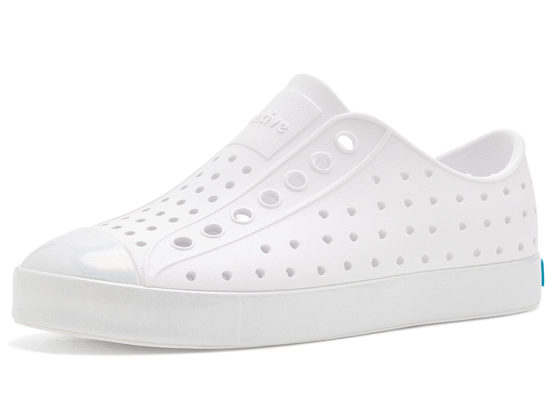 Native Shoes Kids Jefferson (Little Kid/Big Kid) — cor Branco