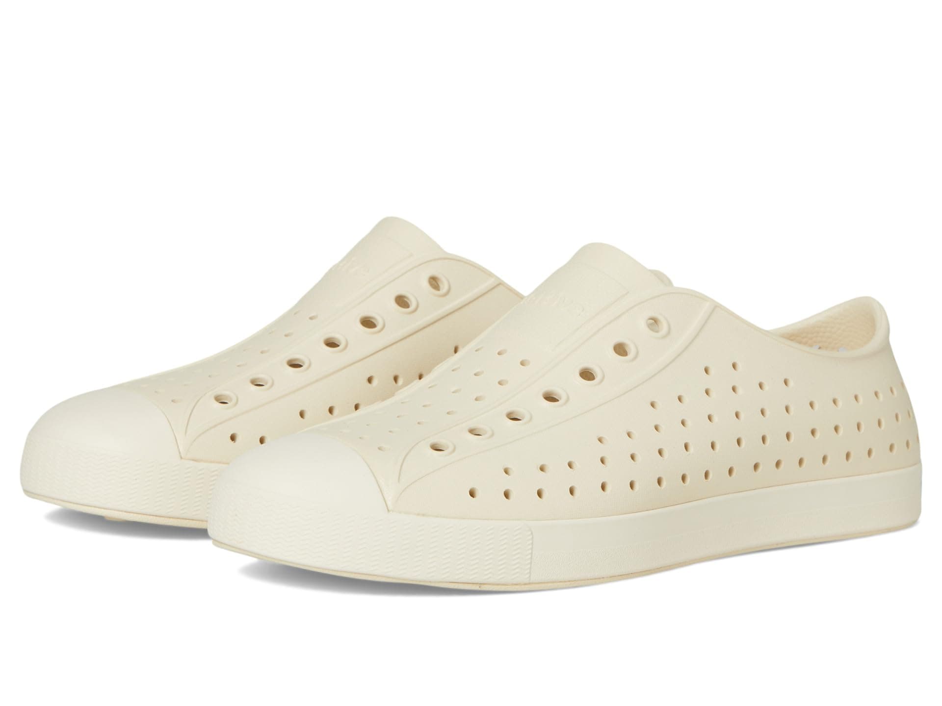 Native Shoes Kids Jefferson (Little Kid/Big Kid) — cor Off-white