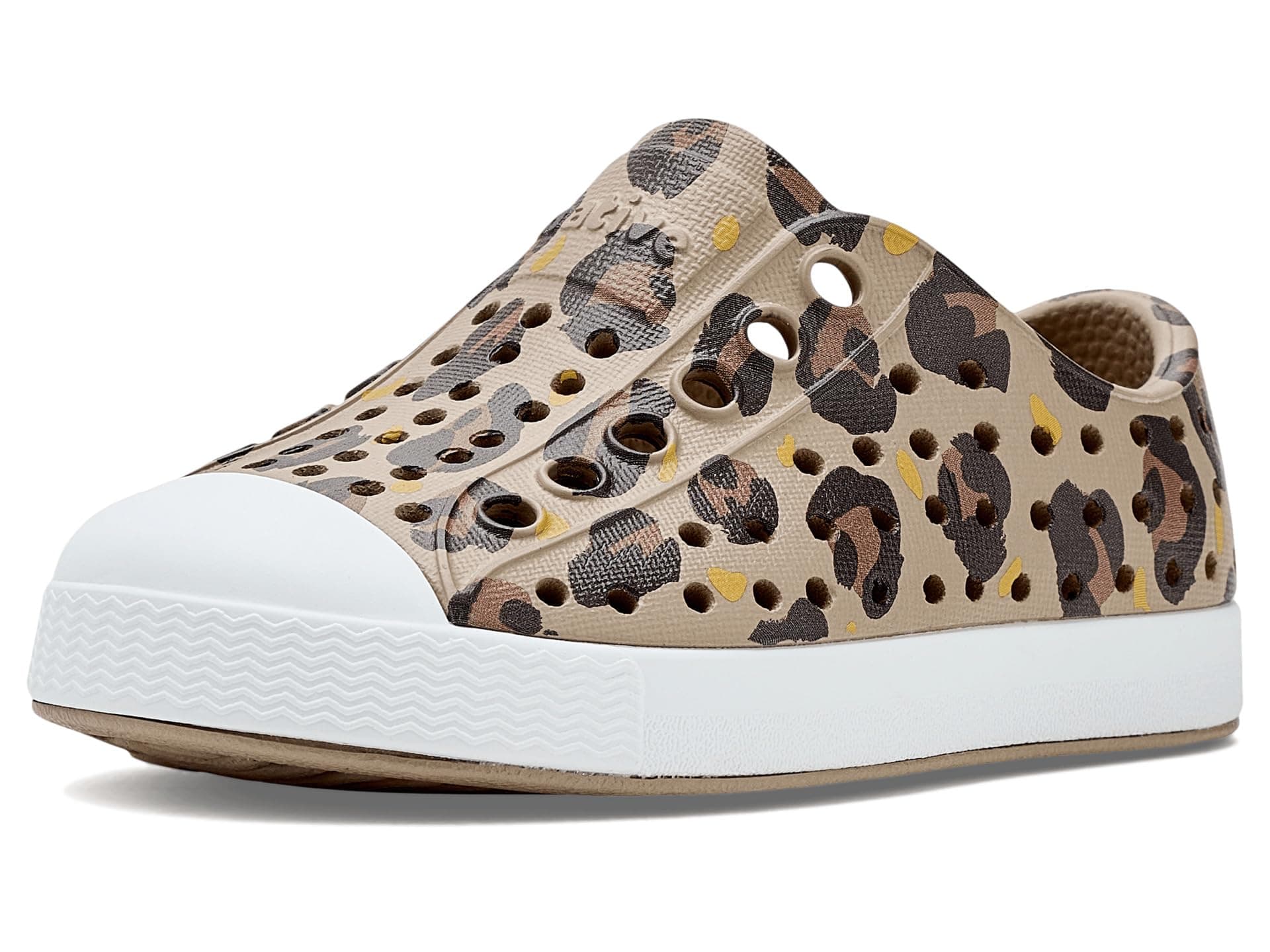Native Shoes Kids Jefferson Print (Toddler) — cor Gelo