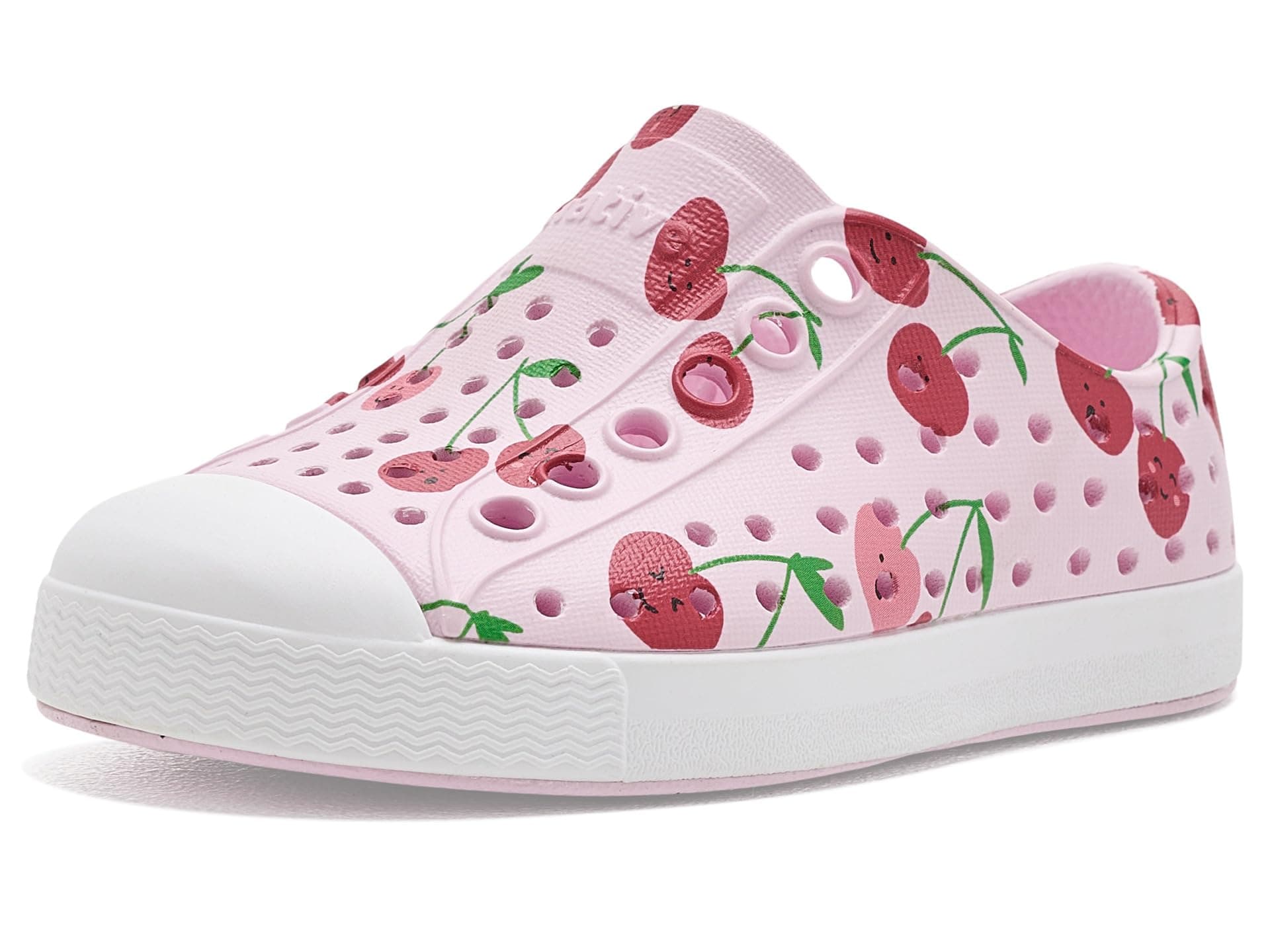 Native Shoes Kids Jefferson Print (Toddler) — cor Pink