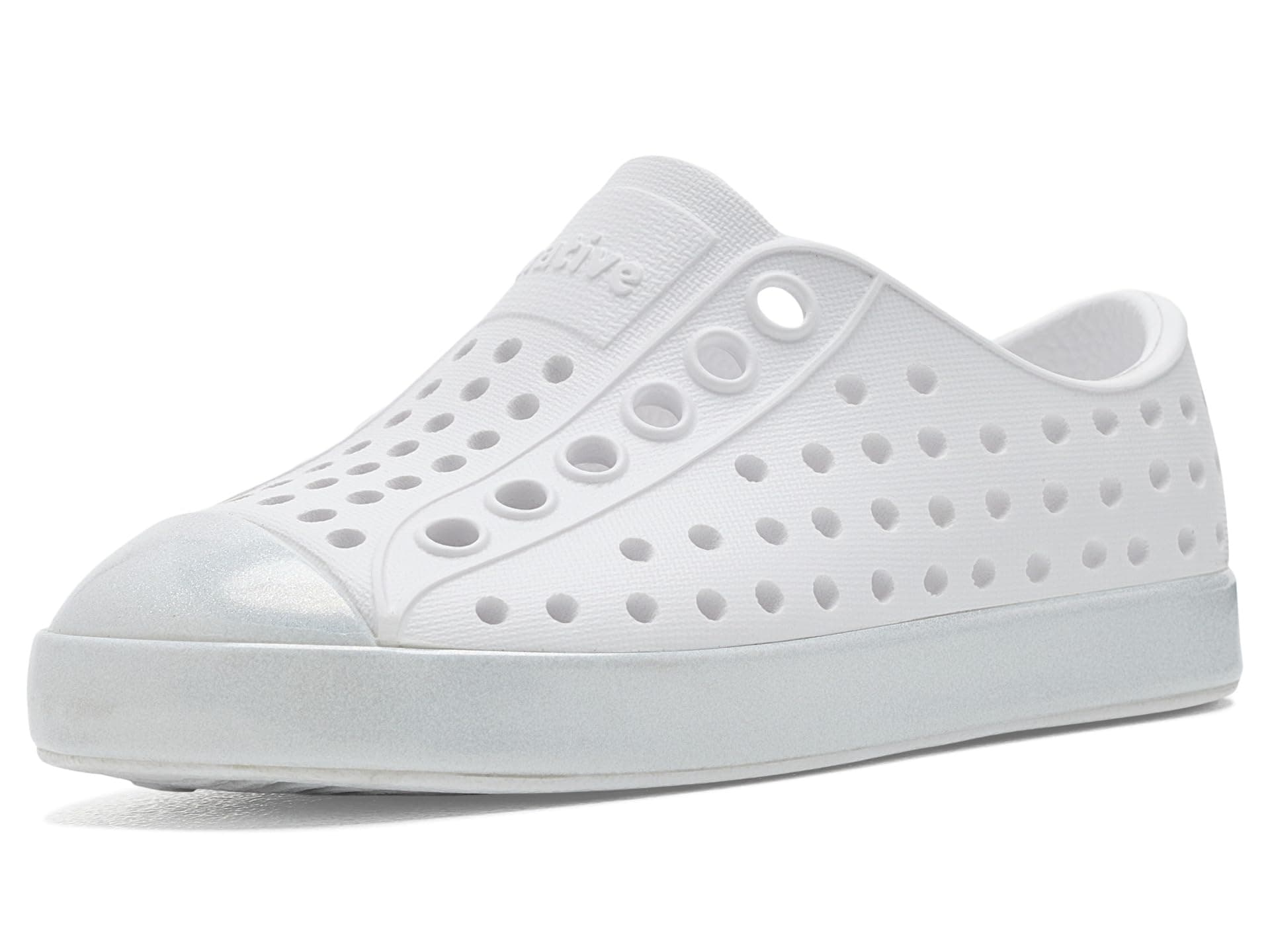 Native Shoes Kids Jefferson (Toddler) — cor Branco